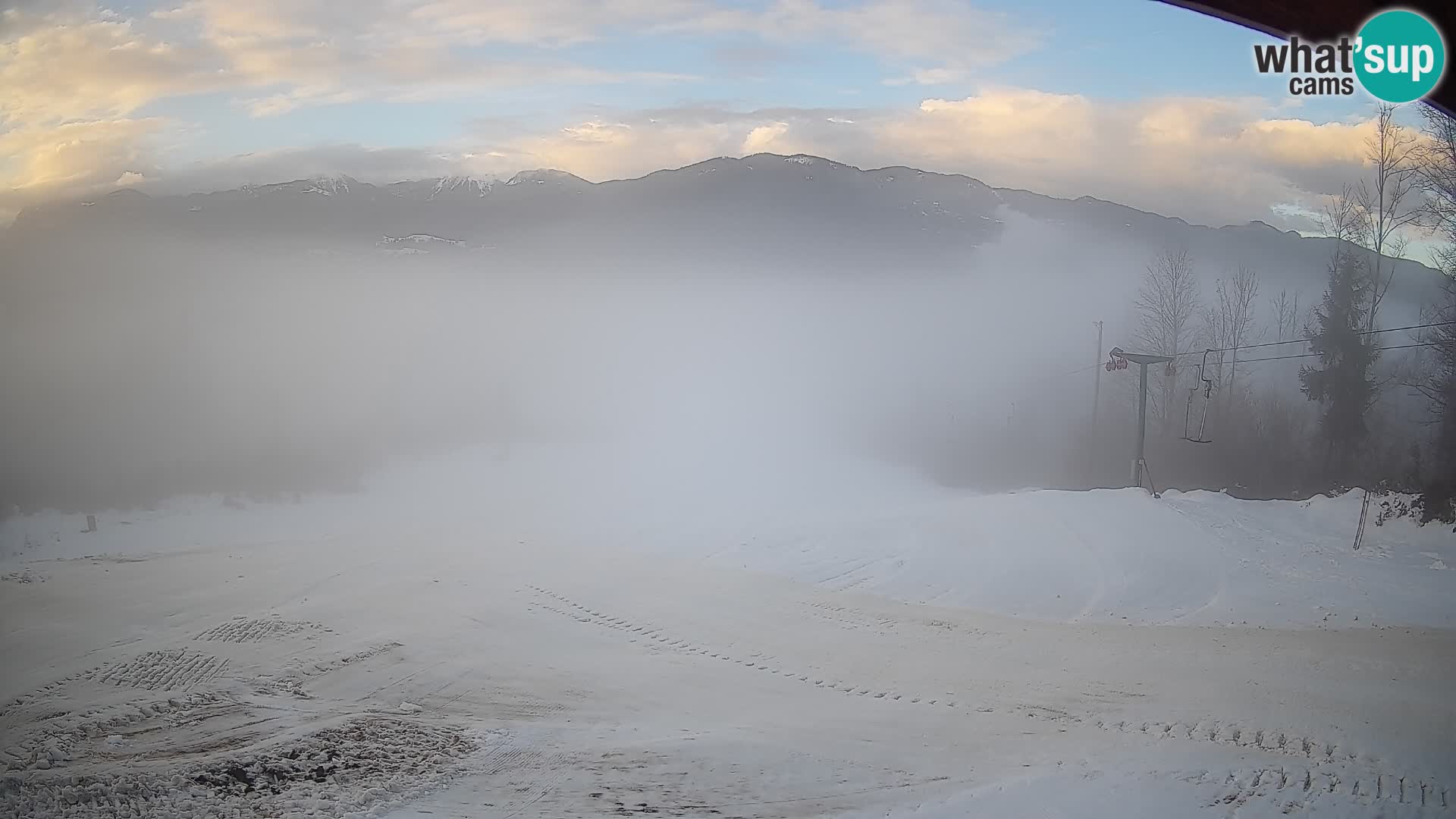 Webcam Bohinjska Bistrica – Live View from Kozji Hrbet Ski Station
