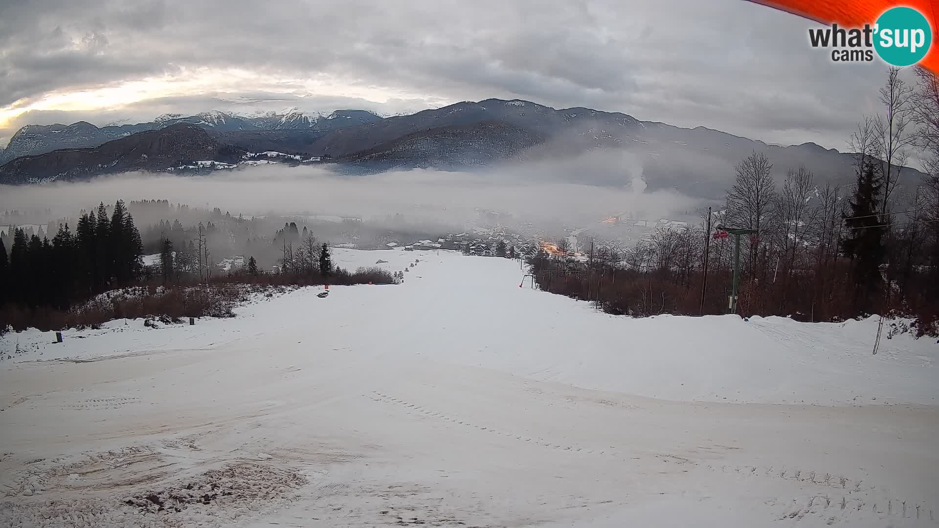 Livekamera Bohinjska Bistrica – Liveblick von der Skistation Kozji Hrbet