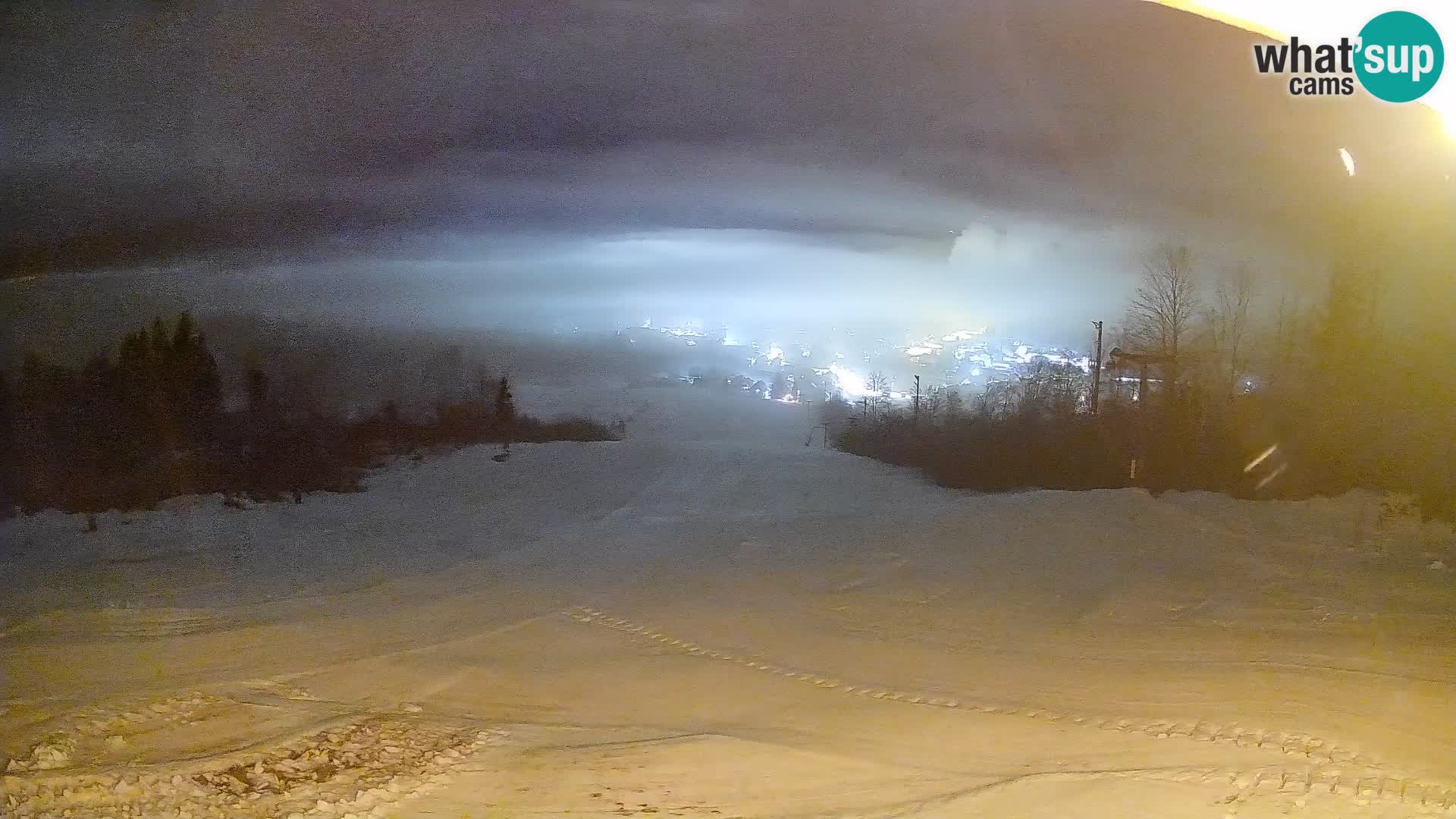 Webcam Bohinjska Bistrica – Vista live dalla stazione sciistica Kozji Hrbet