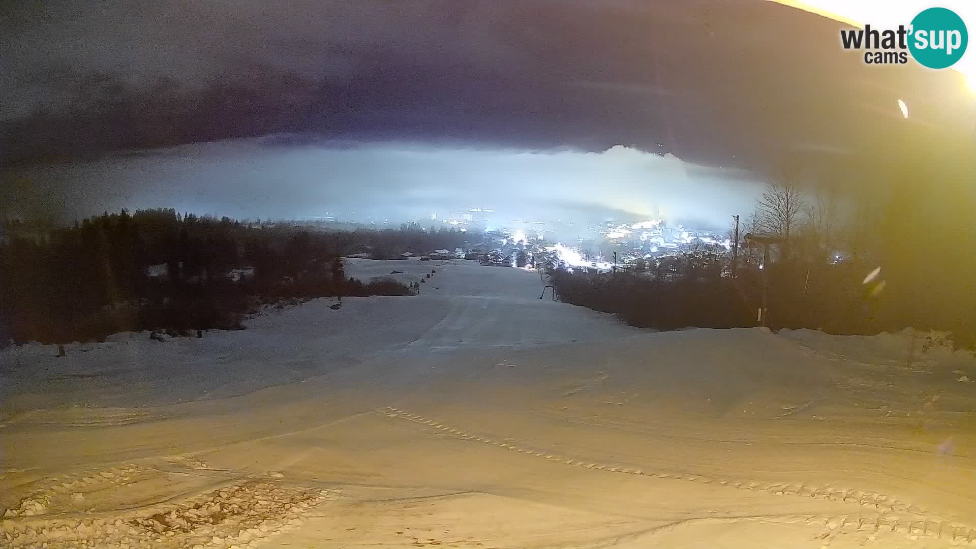 Webcam Bohinjska Bistrica – Live View from Kozji Hrbet Ski Station