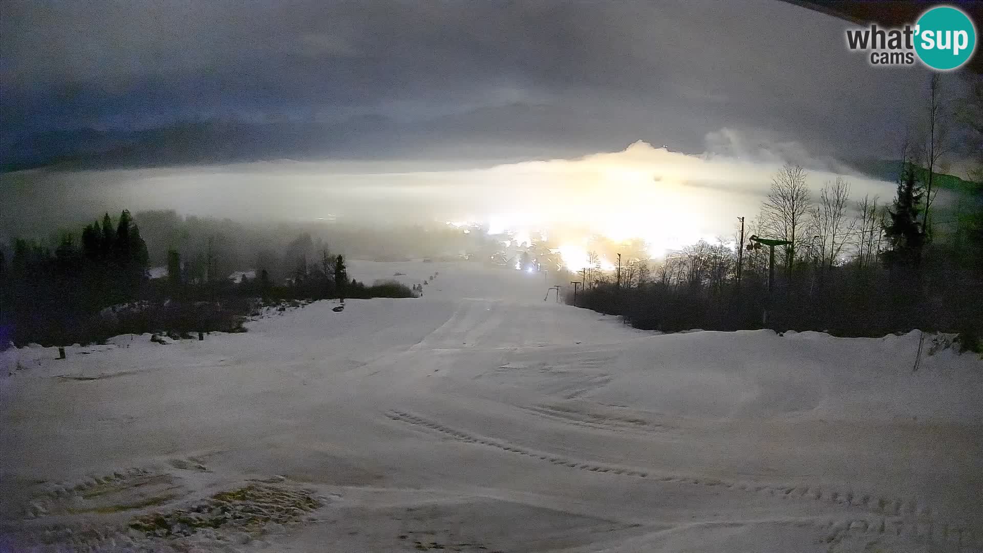 Webcam Bohinjska Bistrica – Live View from Kozji Hrbet Ski Station