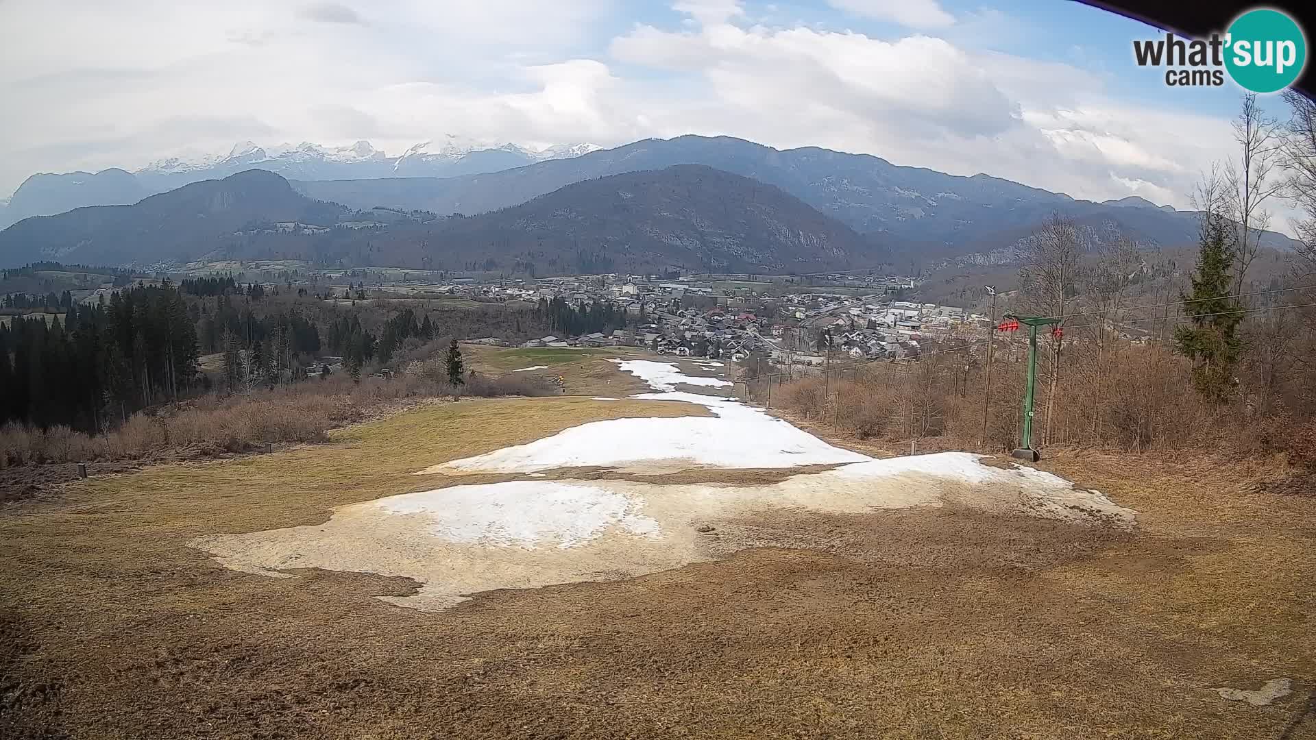 Webcam Bohinjska Bistrica – Vue en direct depuis la station de ski Kozji Hrbet