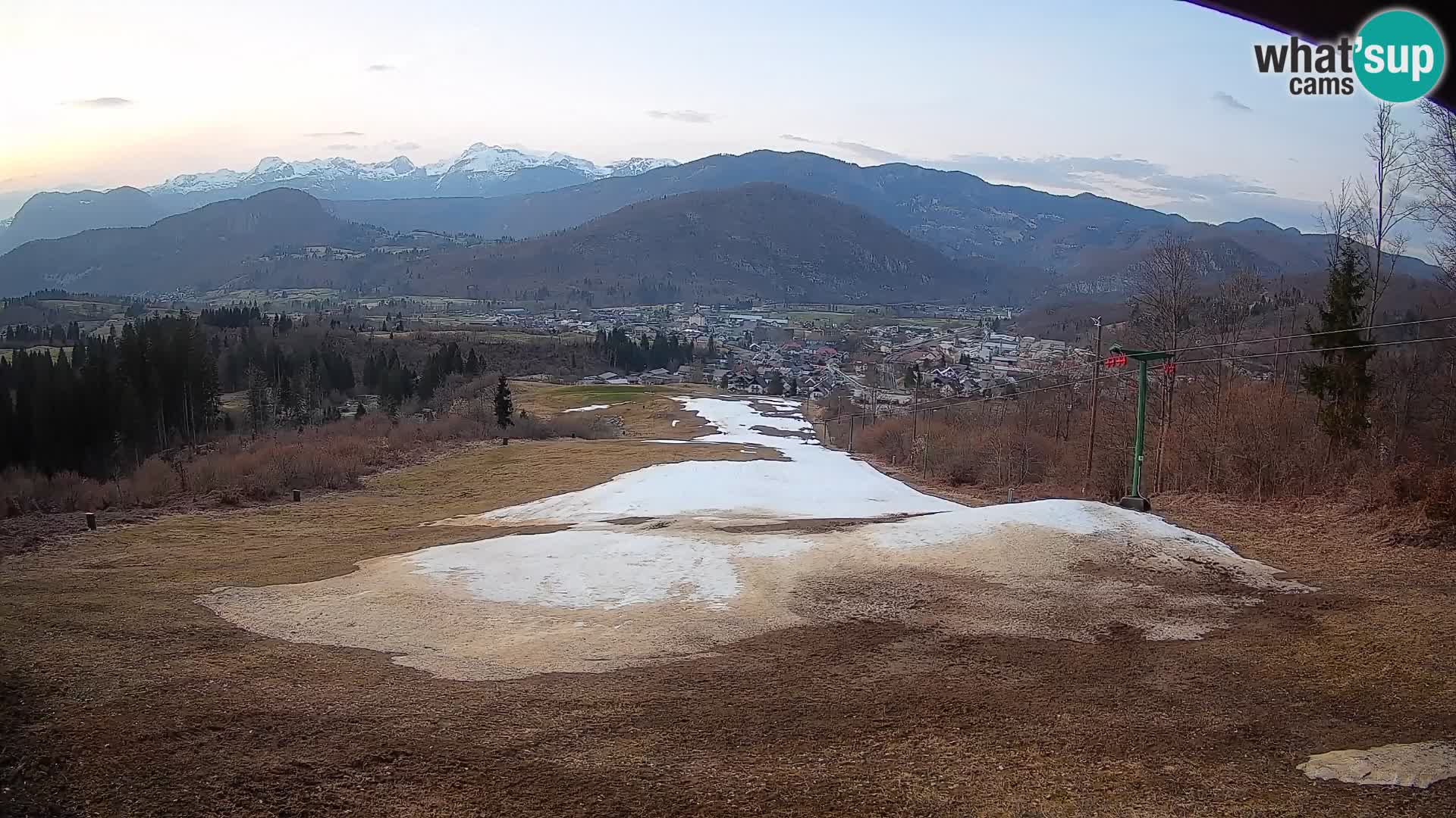 Webcam Bohinjska Bistrica – Vista live dalla stazione sciistica Kozji Hrbet