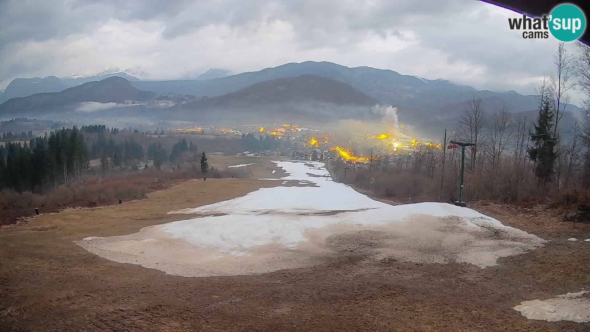 Webcam Bohinjska Bistrica – Vue en direct depuis la station de ski Kozji Hrbet