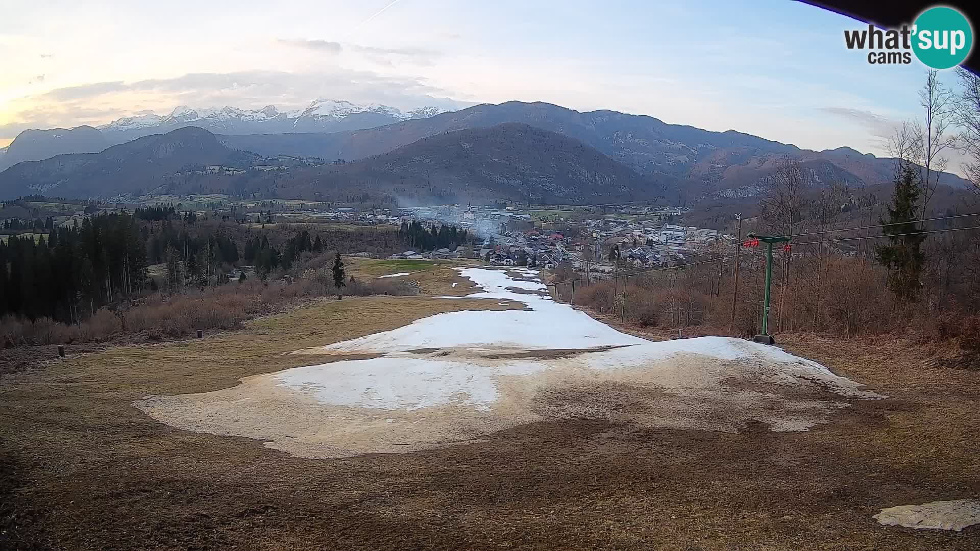 Webcam Bohinjska Bistrica – Live View from Kozji Hrbet Ski Station