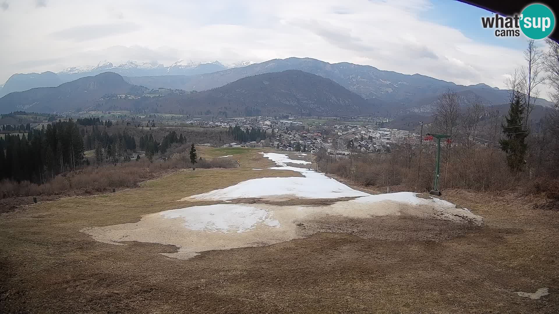 Webcam Bohinjska Bistrica – Live View from Kozji Hrbet Ski Station