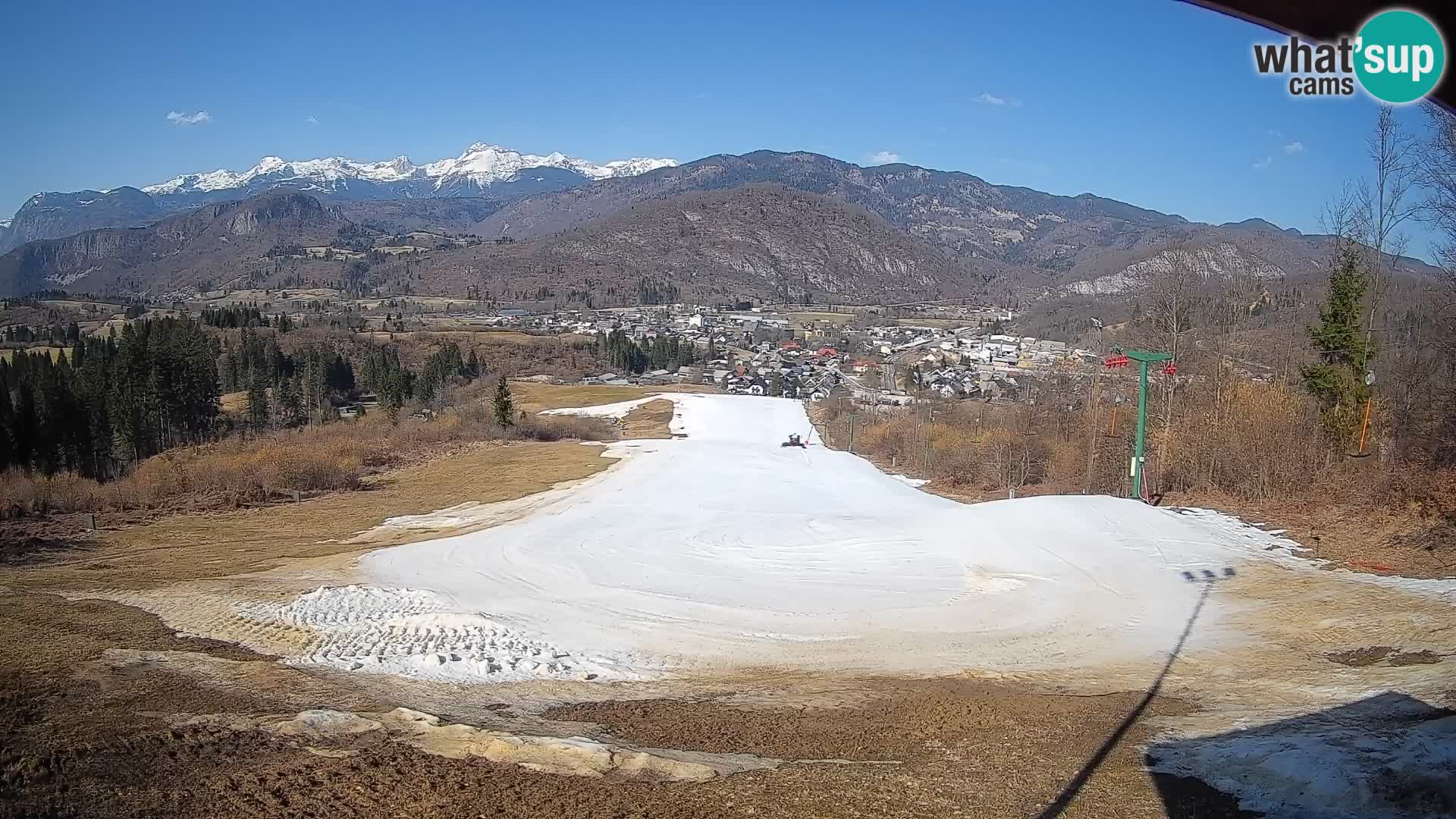 Webcam Bohinjska Bistrica – Live View from Kozji Hrbet Ski Station