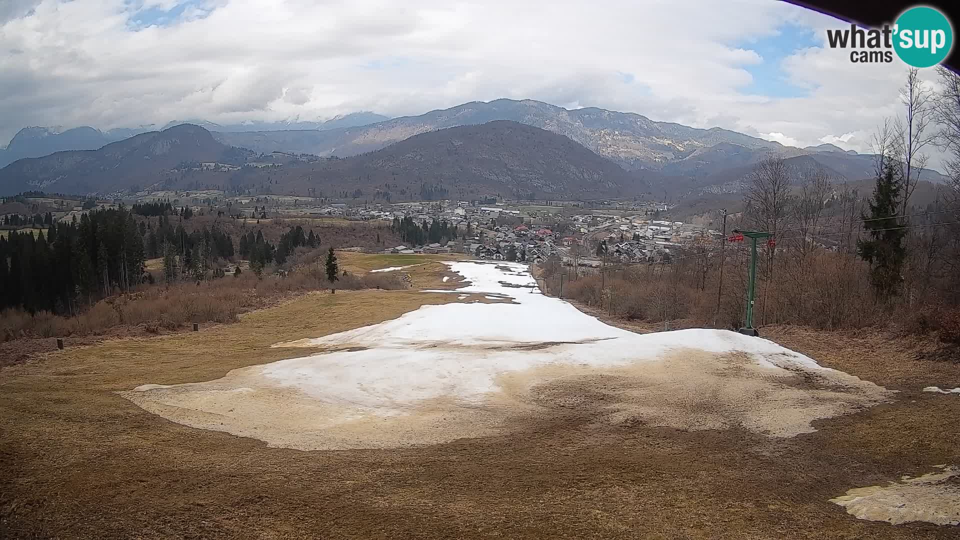 Webcam Bohinjska Bistrica – Vista live dalla stazione sciistica Kozji Hrbet
