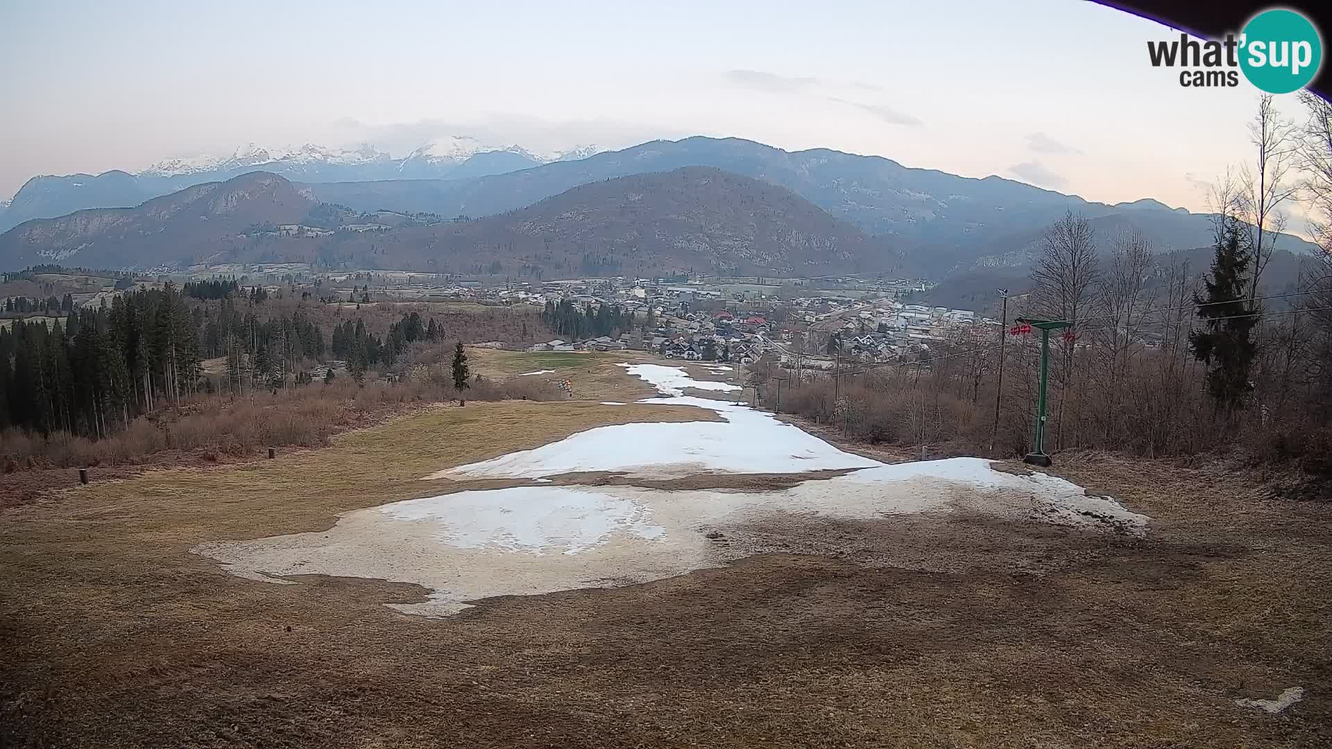 Cámara en vivo Bohinjska Bistrica – Vista en directo desde la estación de esquí Kozji Hrbet