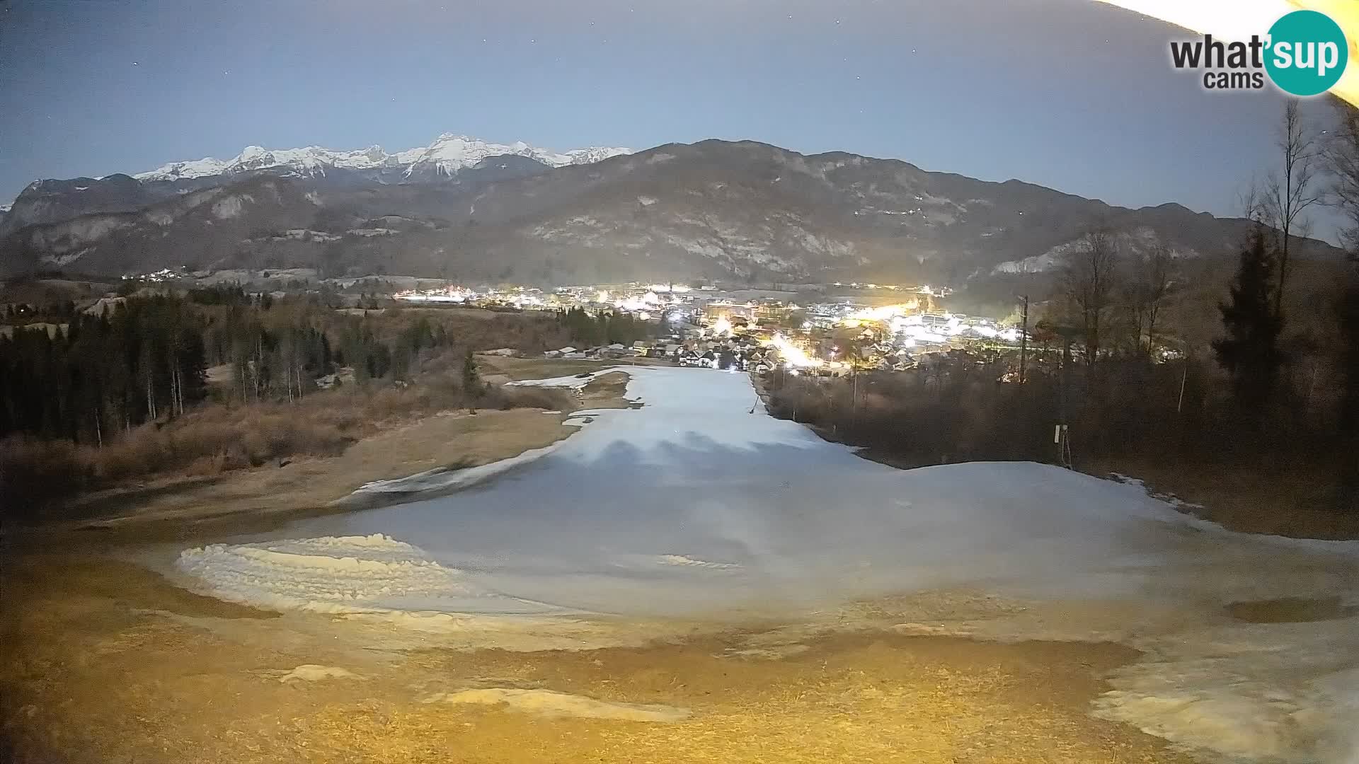 Webcam Bohinjska Bistrica – Live View from Kozji Hrbet Ski Station