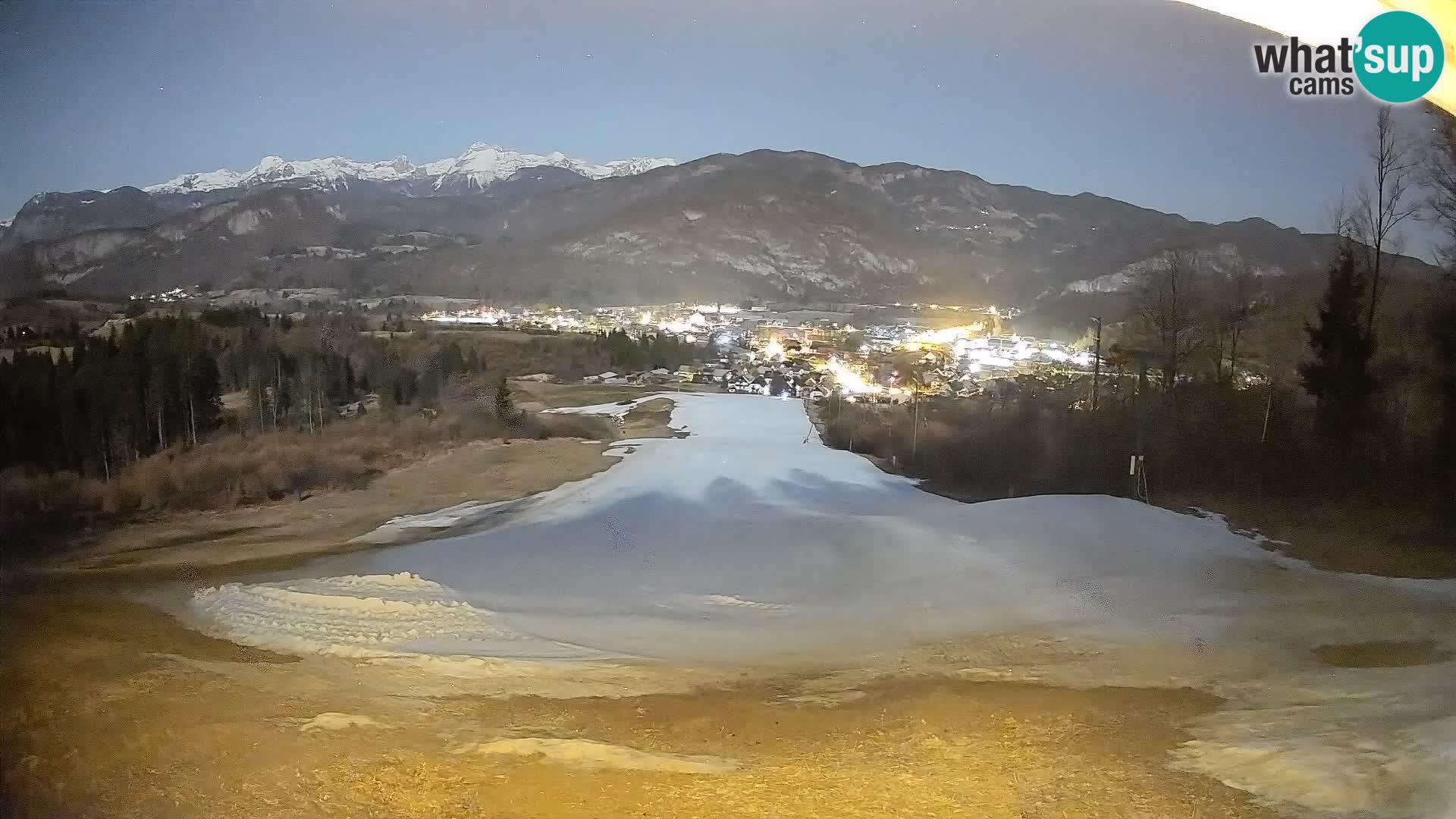 Webcam Bohinjska Bistrica – Live View from Kozji Hrbet Ski Station