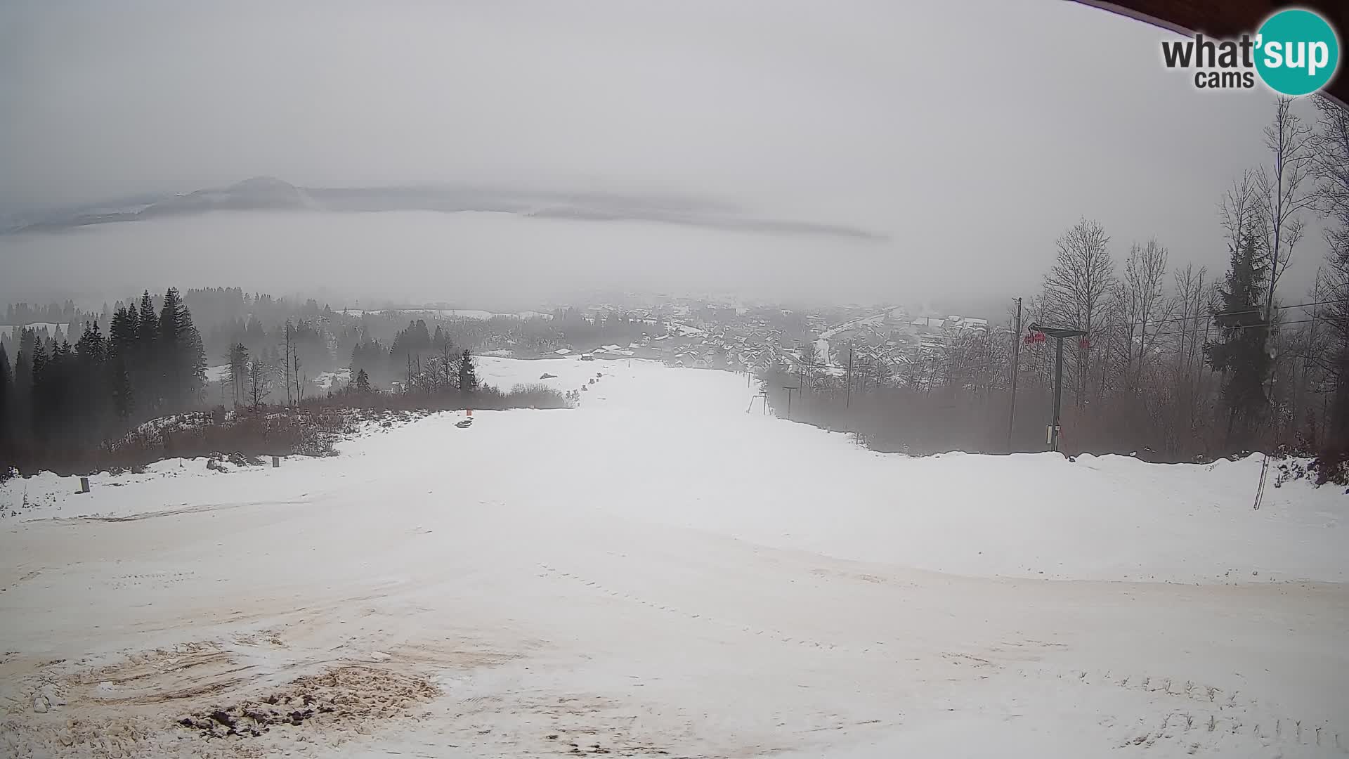 Cámara en vivo Bohinjska Bistrica – Vista en directo desde la estación de esquí Kozji Hrbet