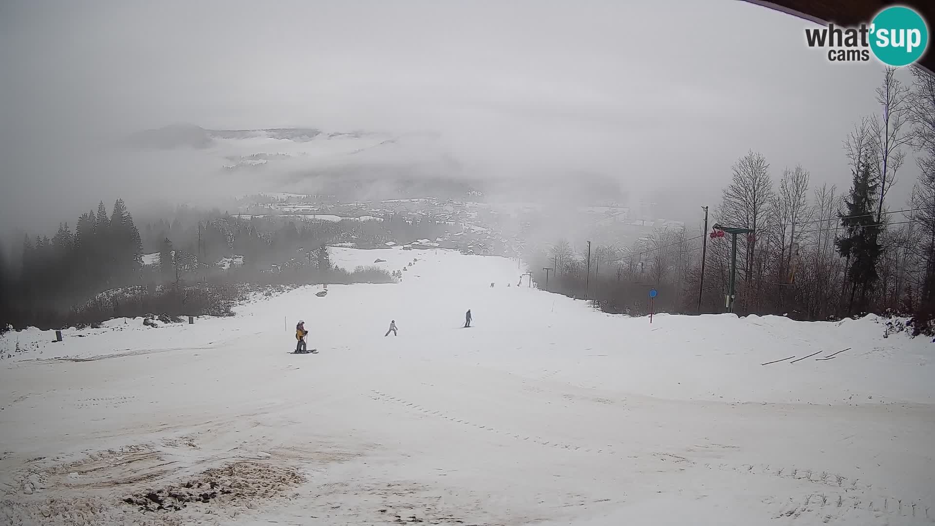 Webcam Bohinjska Bistrica – Live View from Kozji Hrbet Ski Station
