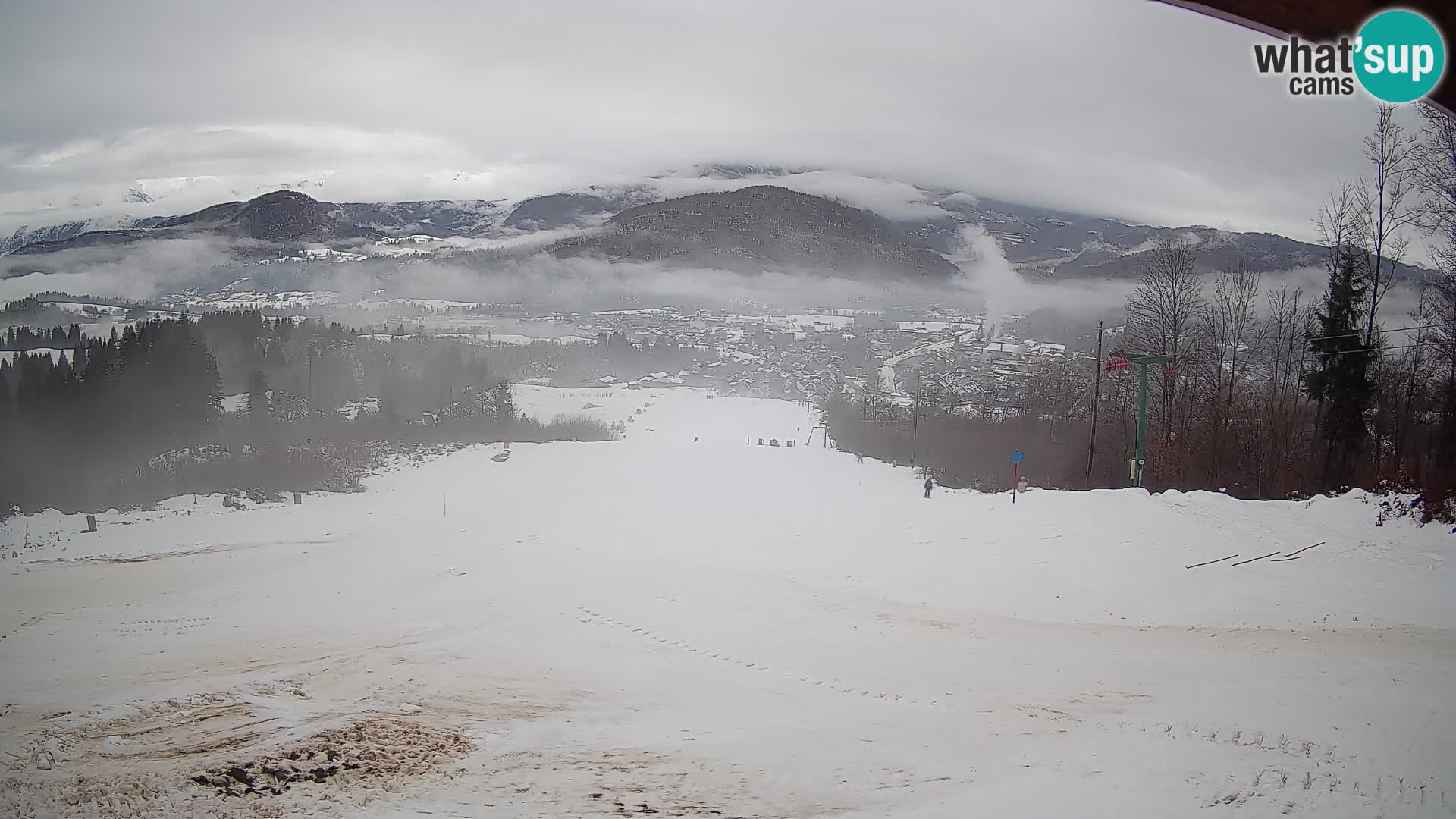 Webcam Bohinjska Bistrica – Live View from Kozji Hrbet Ski Station