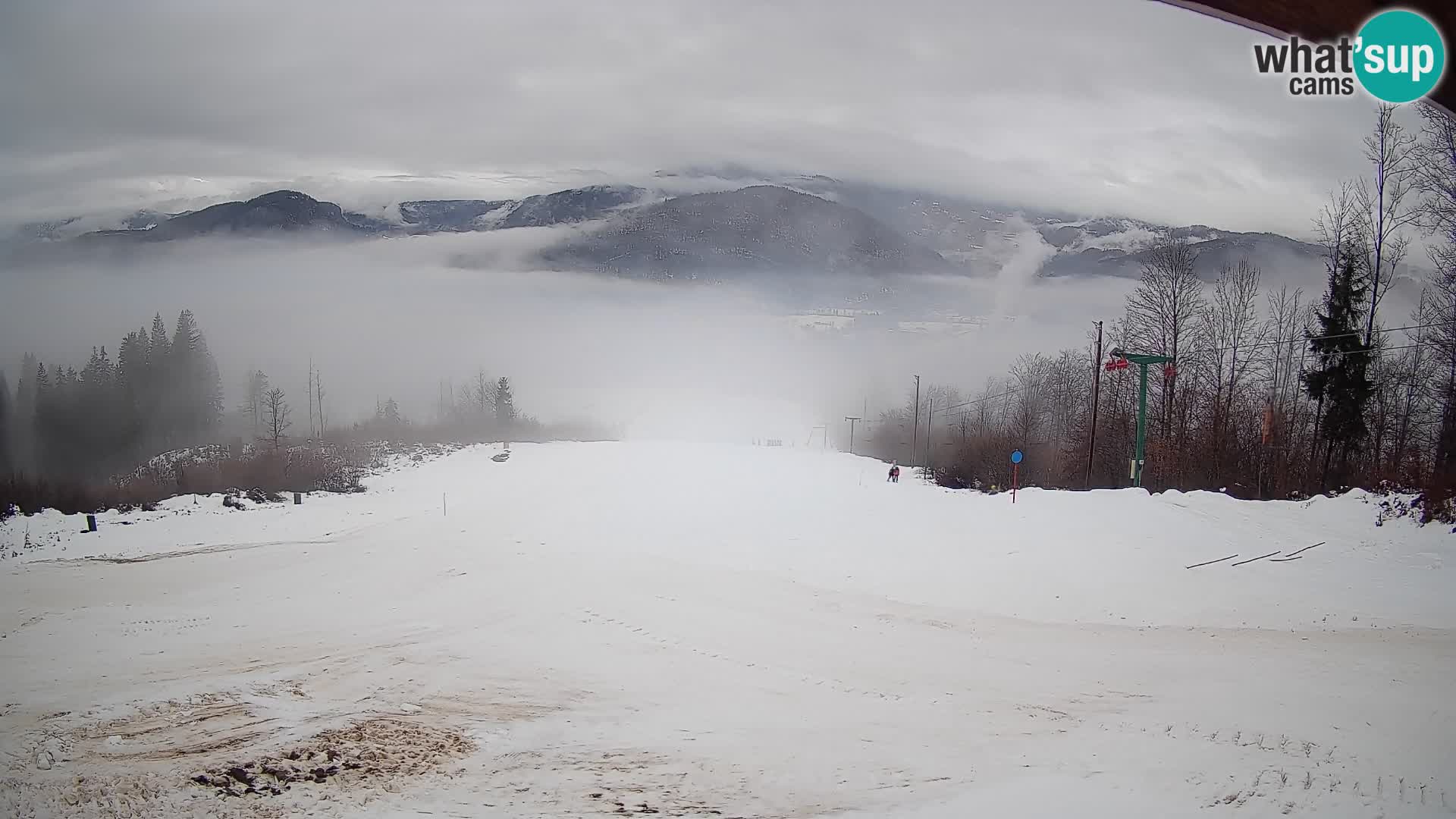 Webcam Bohinjska Bistrica – Live View from Kozji Hrbet Ski Station