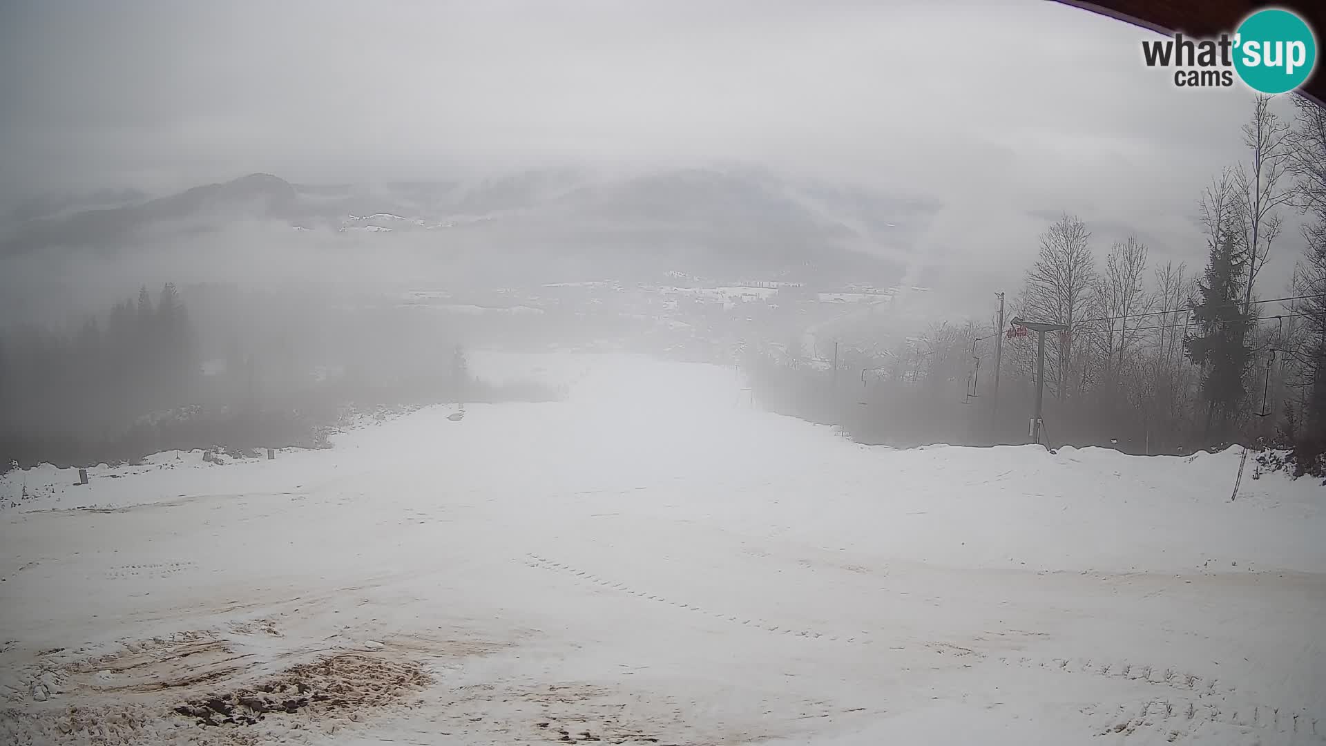 Webcam Bohinjska Bistrica – Live View from Kozji Hrbet Ski Station