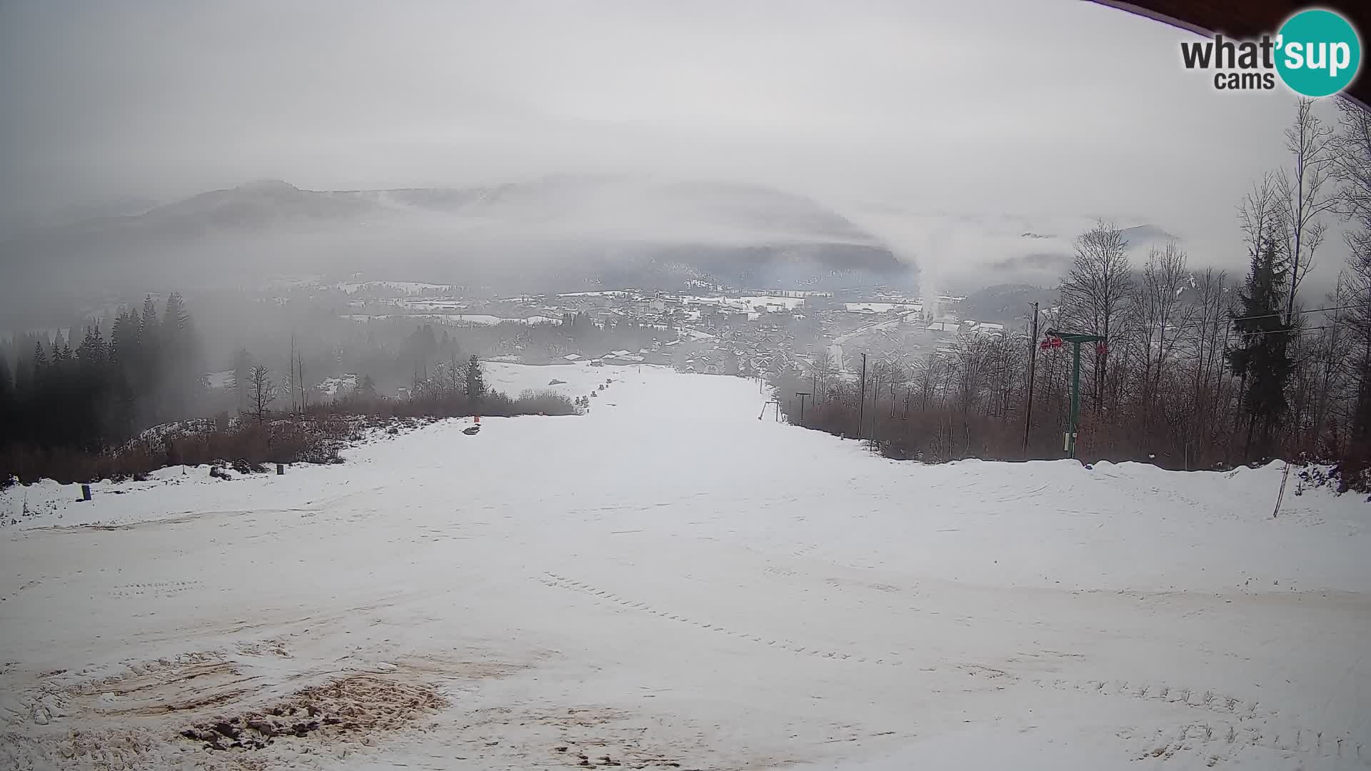Cámara en vivo Bohinjska Bistrica – Vista en directo desde la estación de esquí Kozji Hrbet