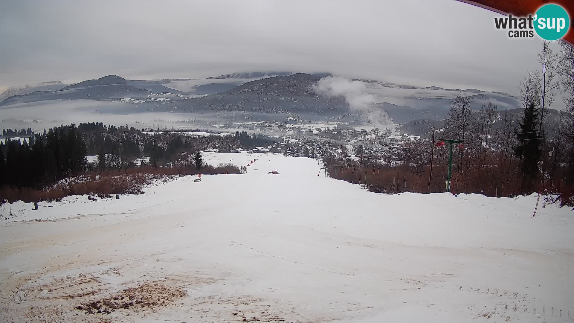 Webcam Bohinjska Bistrica – Live View from Kozji Hrbet Ski Station
