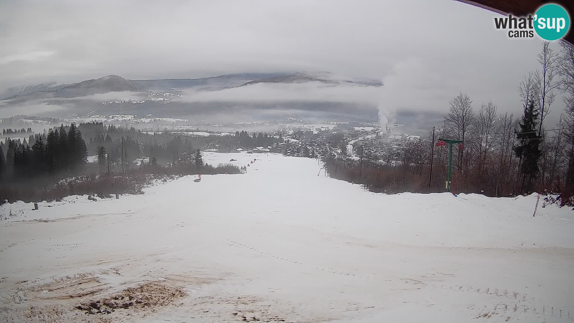 Webcam Bohinjska Bistrica – Vista live dalla stazione sciistica Kozji Hrbet