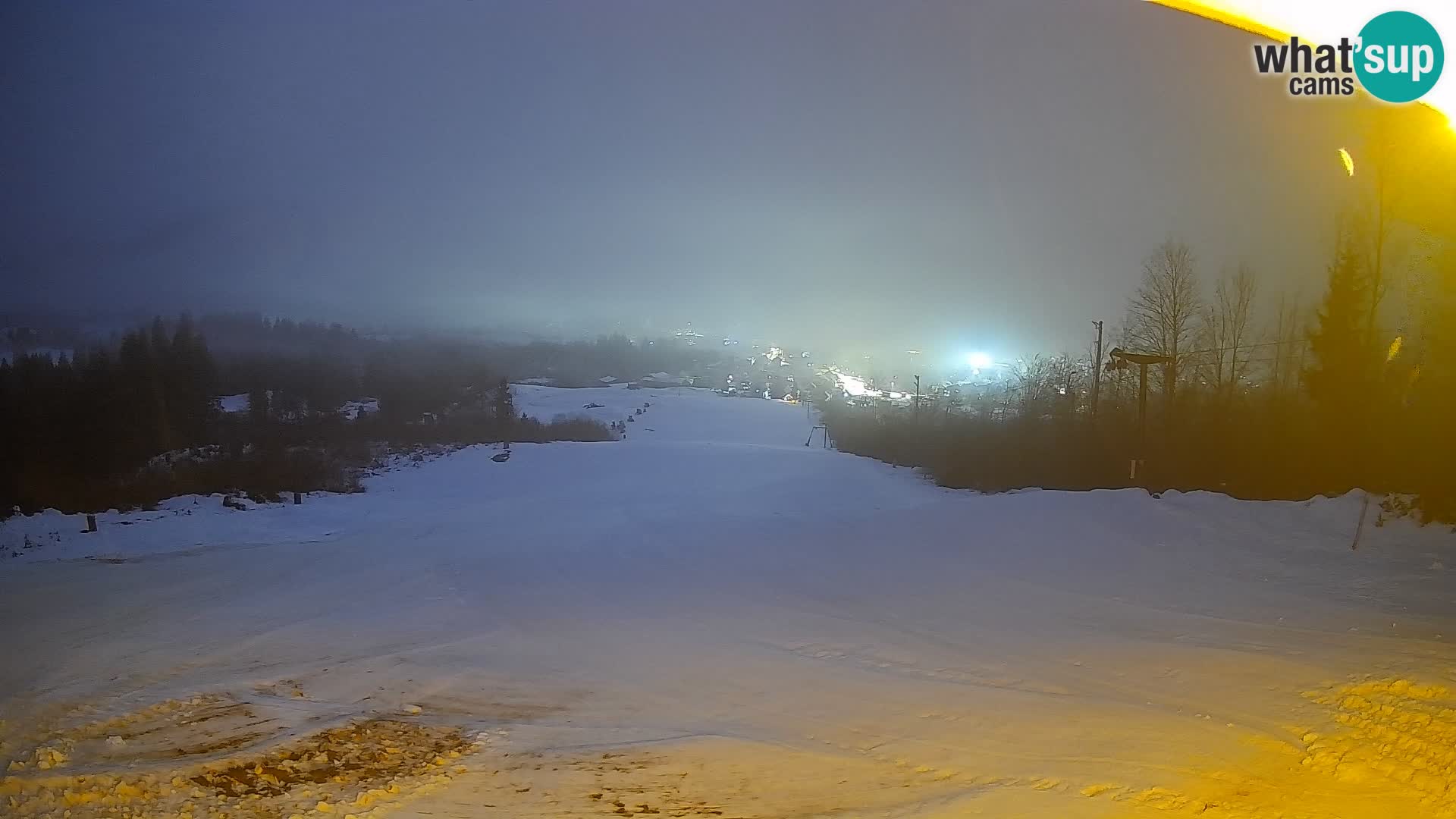 Webcam Bohinjska Bistrica – Vue en direct depuis la station de ski Kozji Hrbet