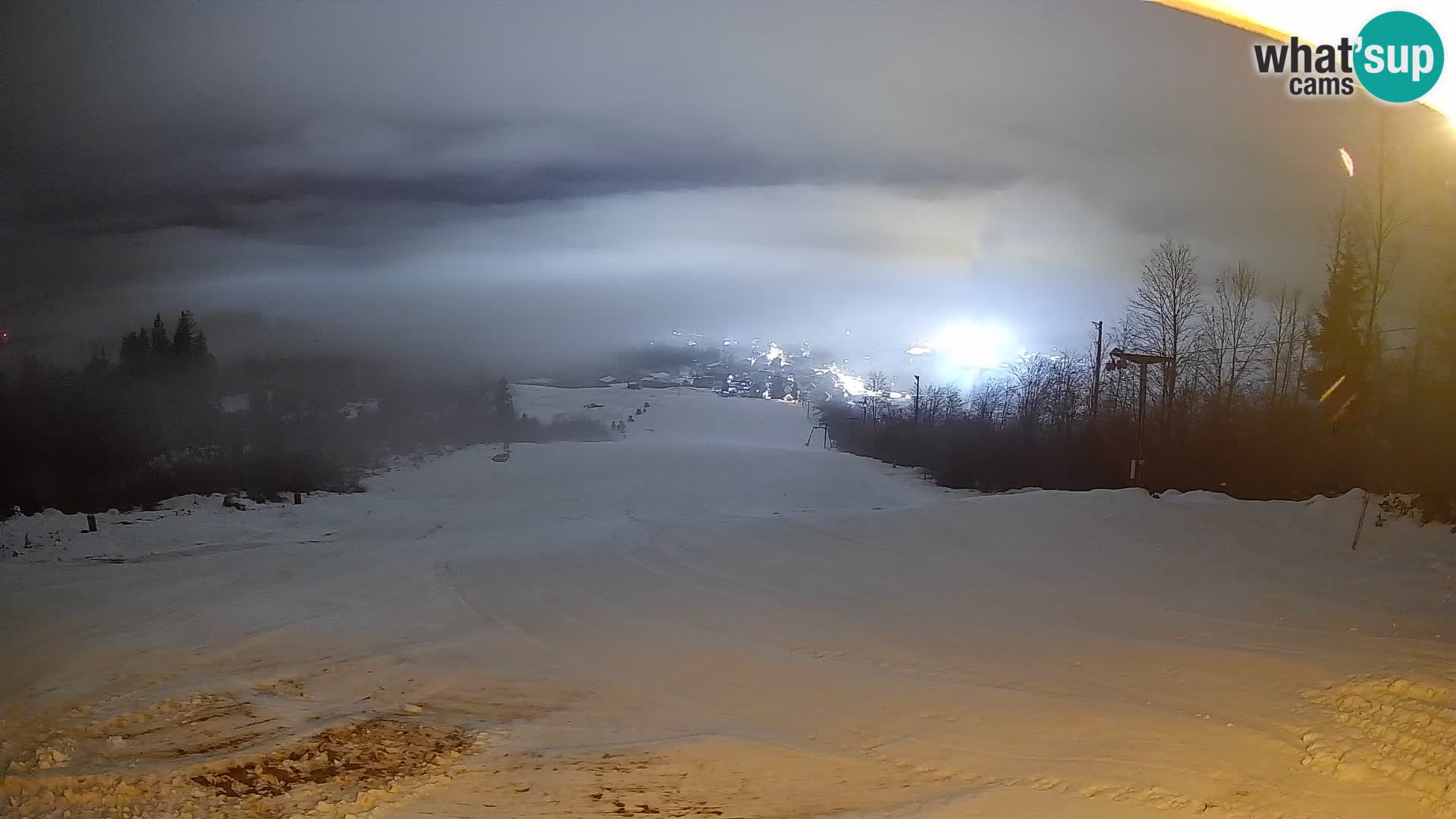 Webcam Bohinjska Bistrica – Vista live dalla stazione sciistica Kozji Hrbet