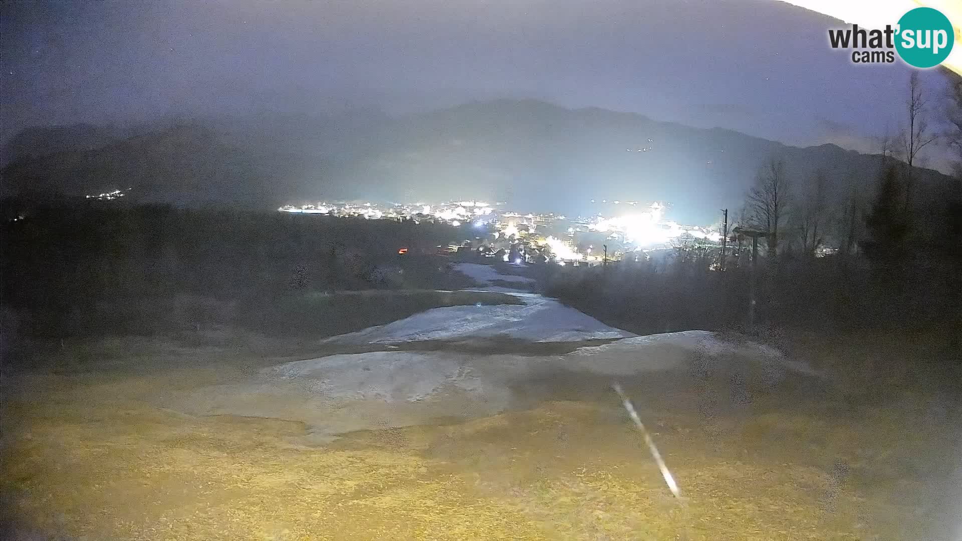 Spletna kamera Bohinjska Bistrica – Pogled v živo s smučišča Kozji Hrbet