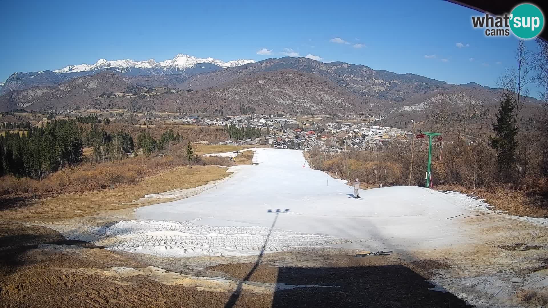 Webcam Bohinjska Bistrica – Live View from Kozji Hrbet Ski Station