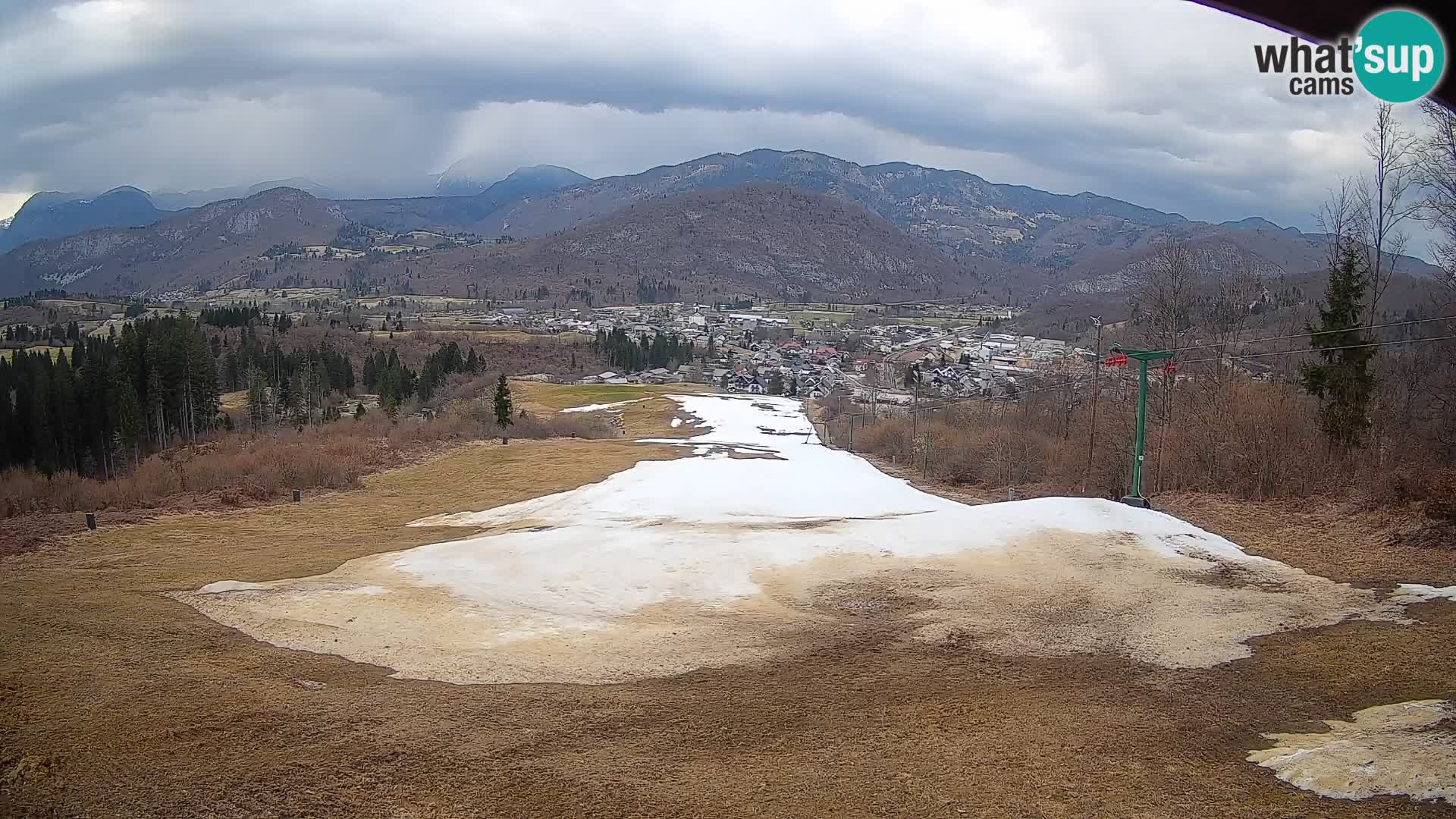 Webcam Bohinjska Bistrica – Live View from Kozji Hrbet Ski Station