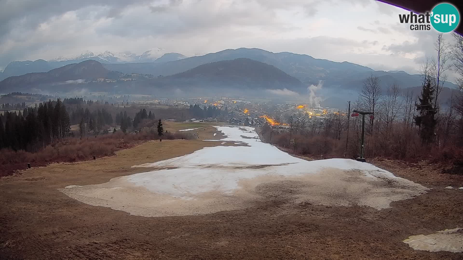 Webcam Bohinjska Bistrica – Live View from Kozji Hrbet Ski Station