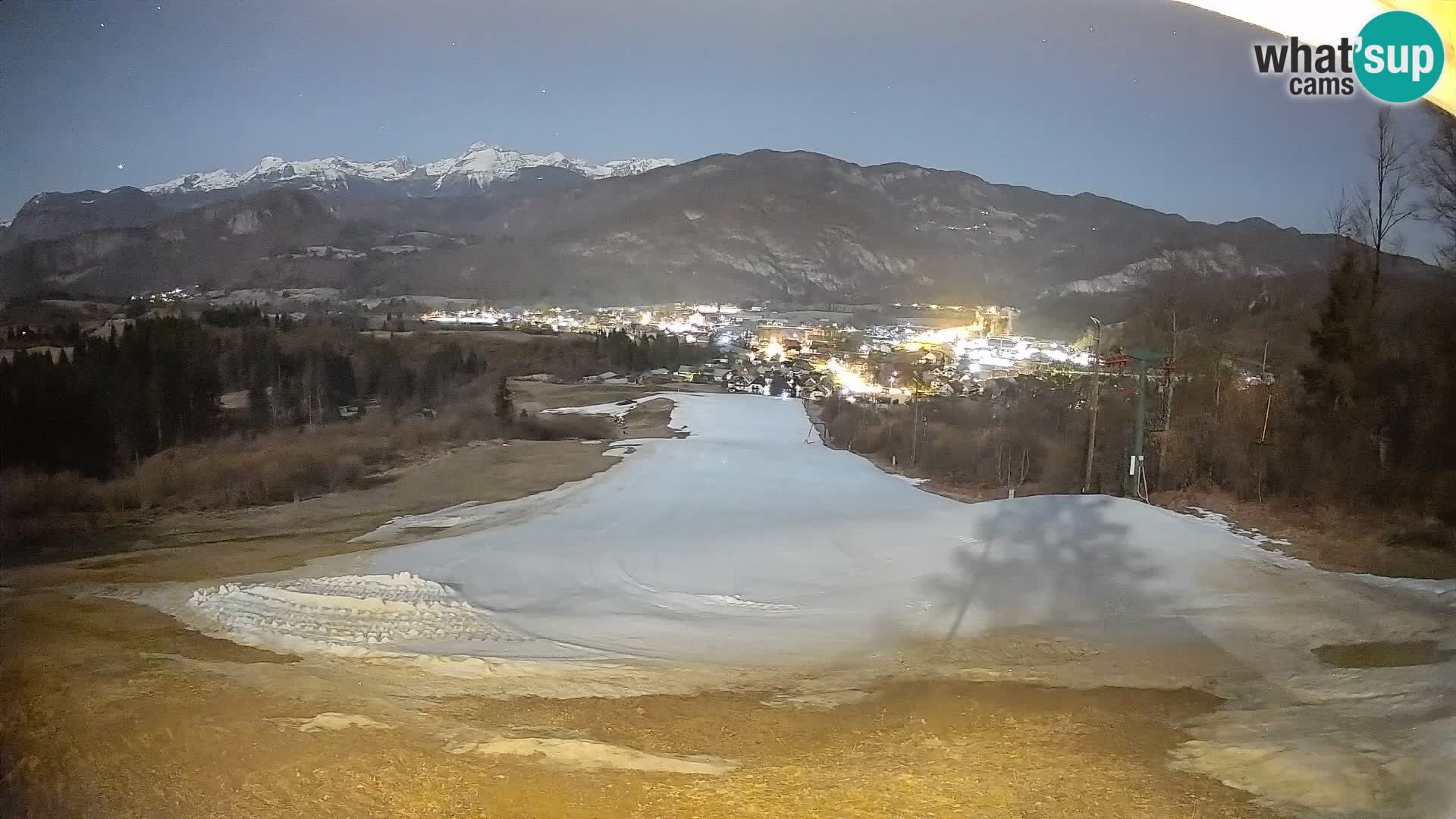 Cámara en vivo Bohinjska Bistrica – Vista en directo desde la estación de esquí Kozji Hrbet