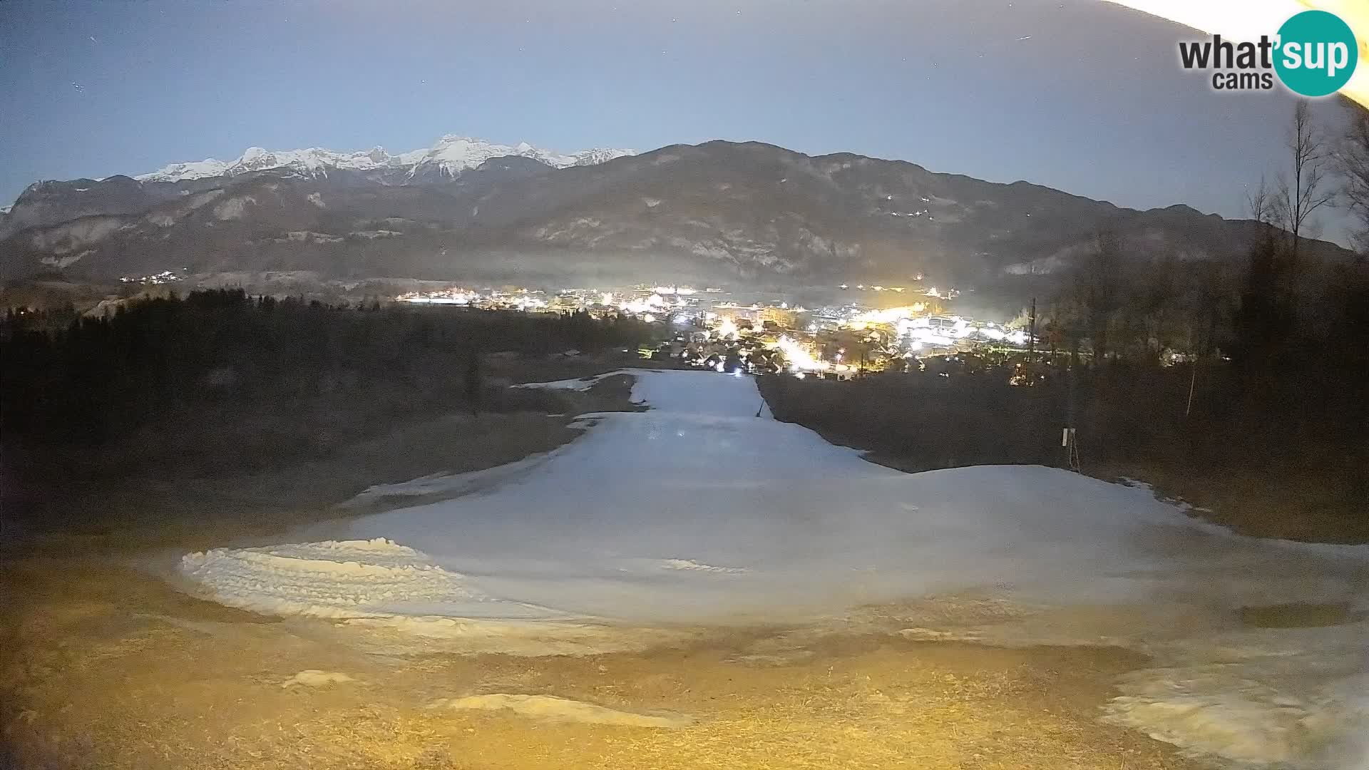 Webcam Bohinjska Bistrica – Vue en direct depuis la station de ski Kozji Hrbet