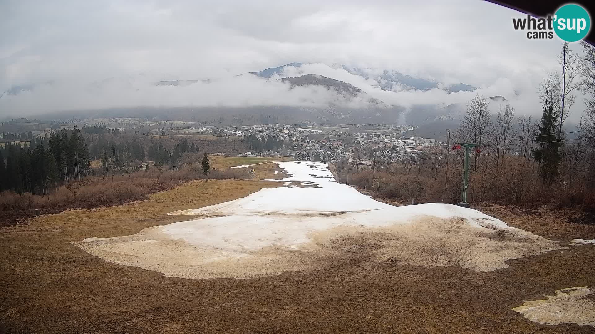 Webcam Bohinjska Bistrica – Vue en direct depuis la station de ski Kozji Hrbet
