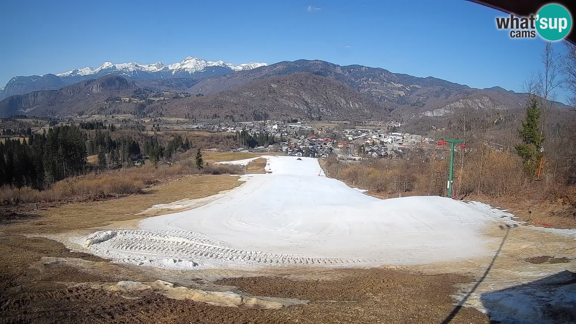 Livekamera Bohinjska Bistrica – Liveblick von der Skistation Kozji Hrbet