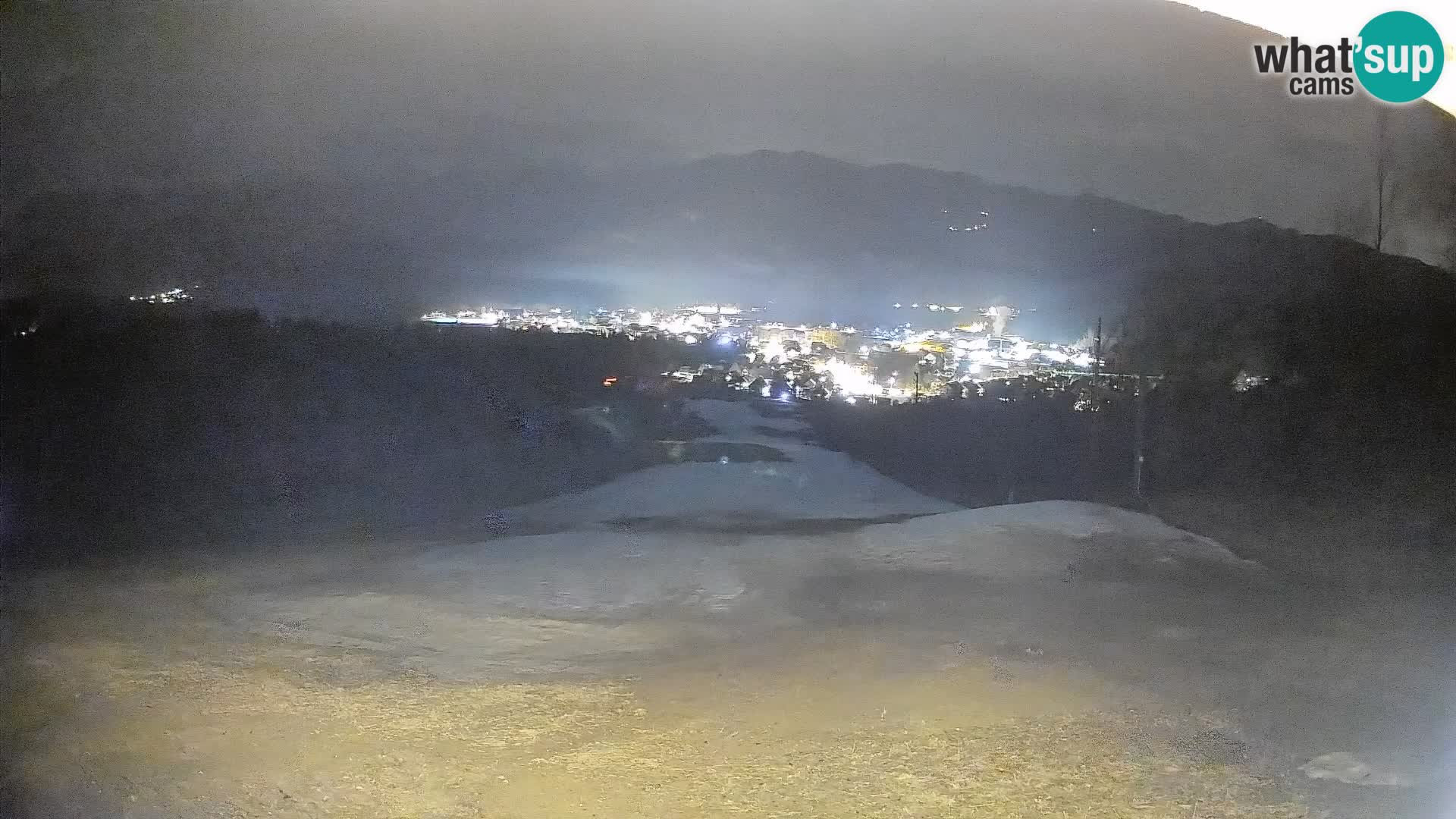 Spletna kamera Bohinjska Bistrica – Pogled v živo s smučišča Kozji Hrbet