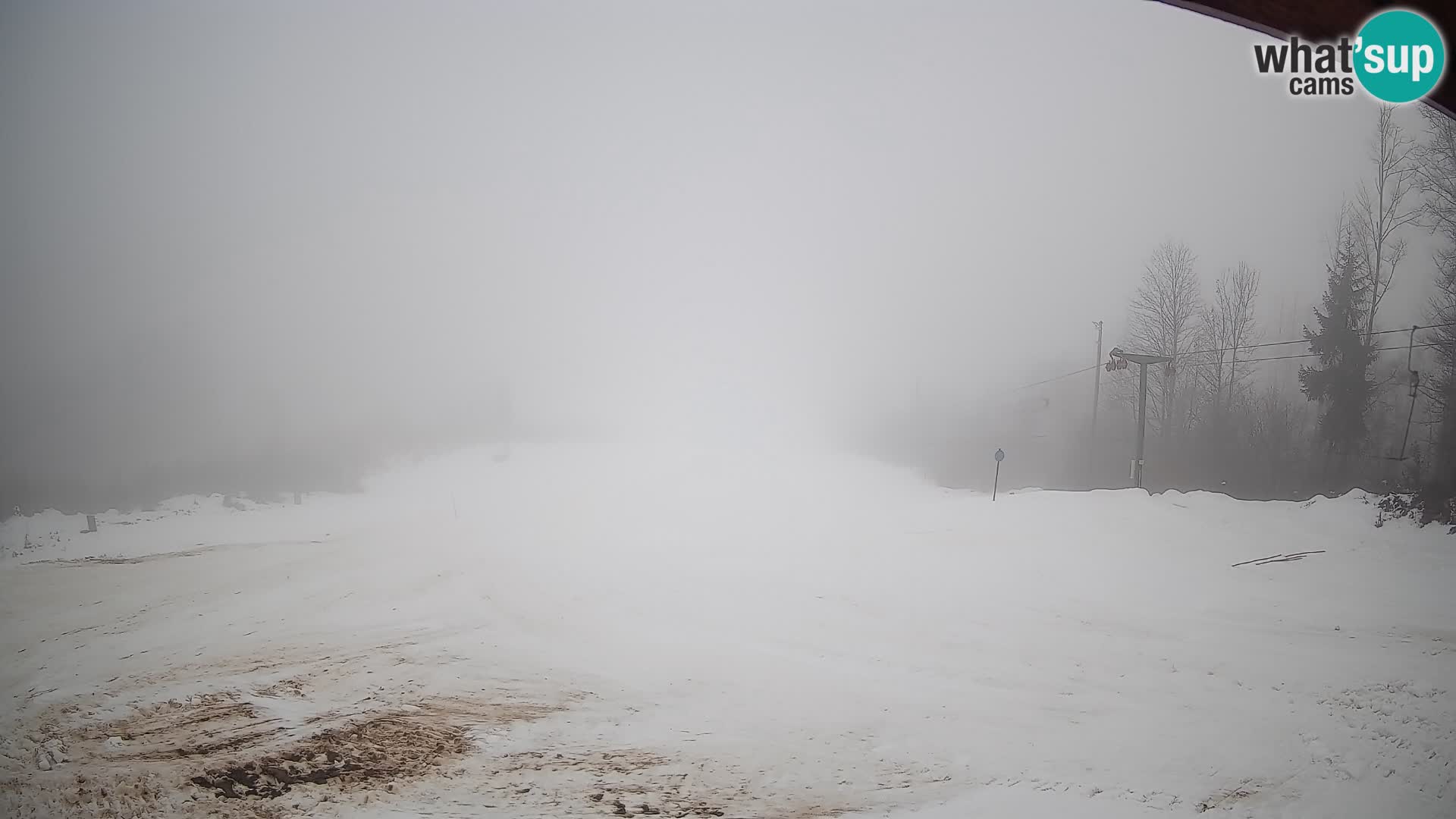 Spletna kamera Bohinjska Bistrica – Pogled v živo s smučišča Kozji Hrbet