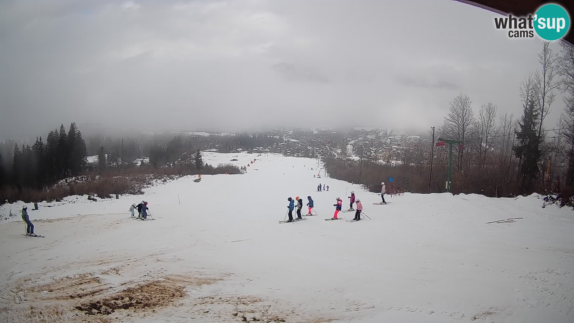 Webcam Bohinjska Bistrica – Vue en direct depuis la station de ski Kozji Hrbet
