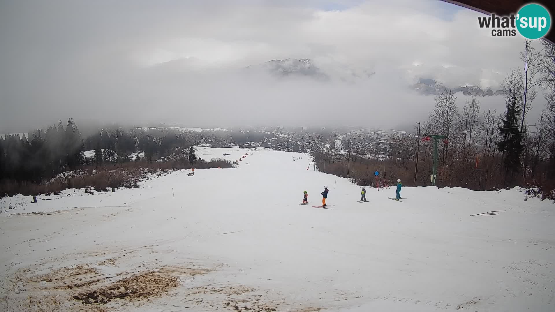 Webcam Bohinjska Bistrica – Vista live dalla stazione sciistica Kozji Hrbet