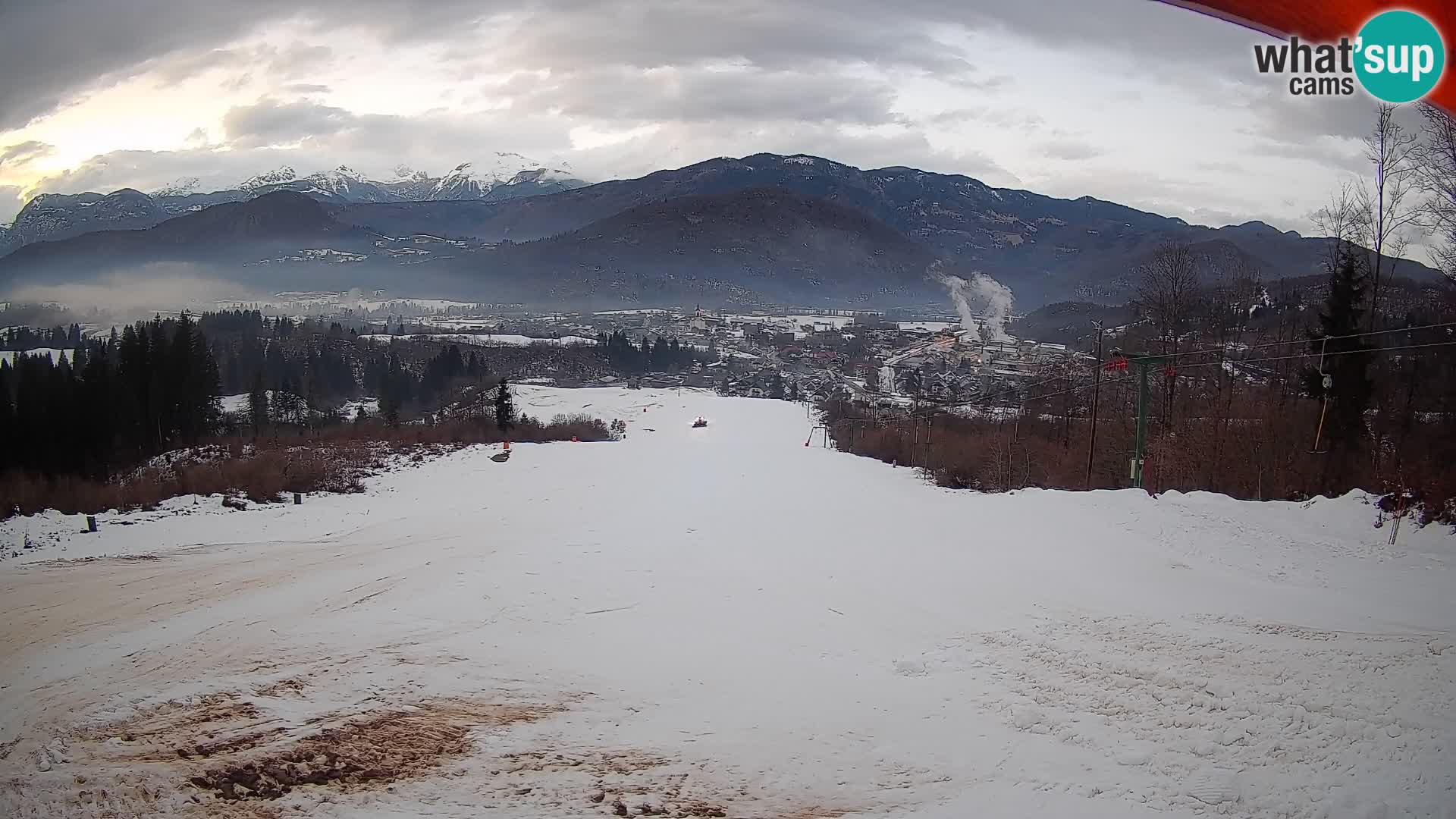 Webcam Bohinjska Bistrica – Live View from Kozji Hrbet Ski Station