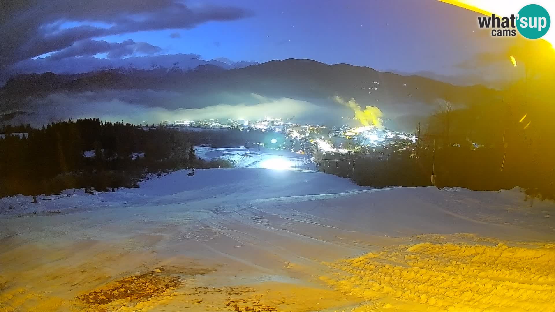 Webcam Bohinjska Bistrica – Live View from Kozji Hrbet Ski Station