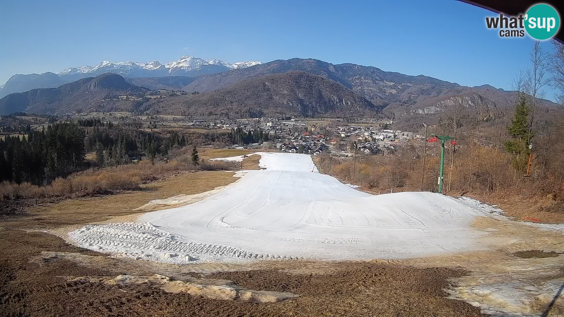 Webcam Bohinjska Bistrica – Live View from Kozji Hrbet Ski Station