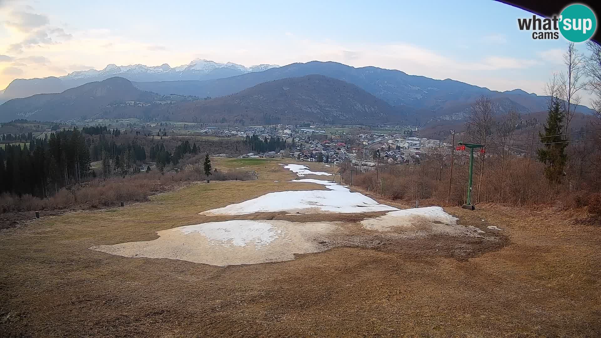Webcam Bohinjska Bistrica – Vista live dalla stazione sciistica Kozji Hrbet