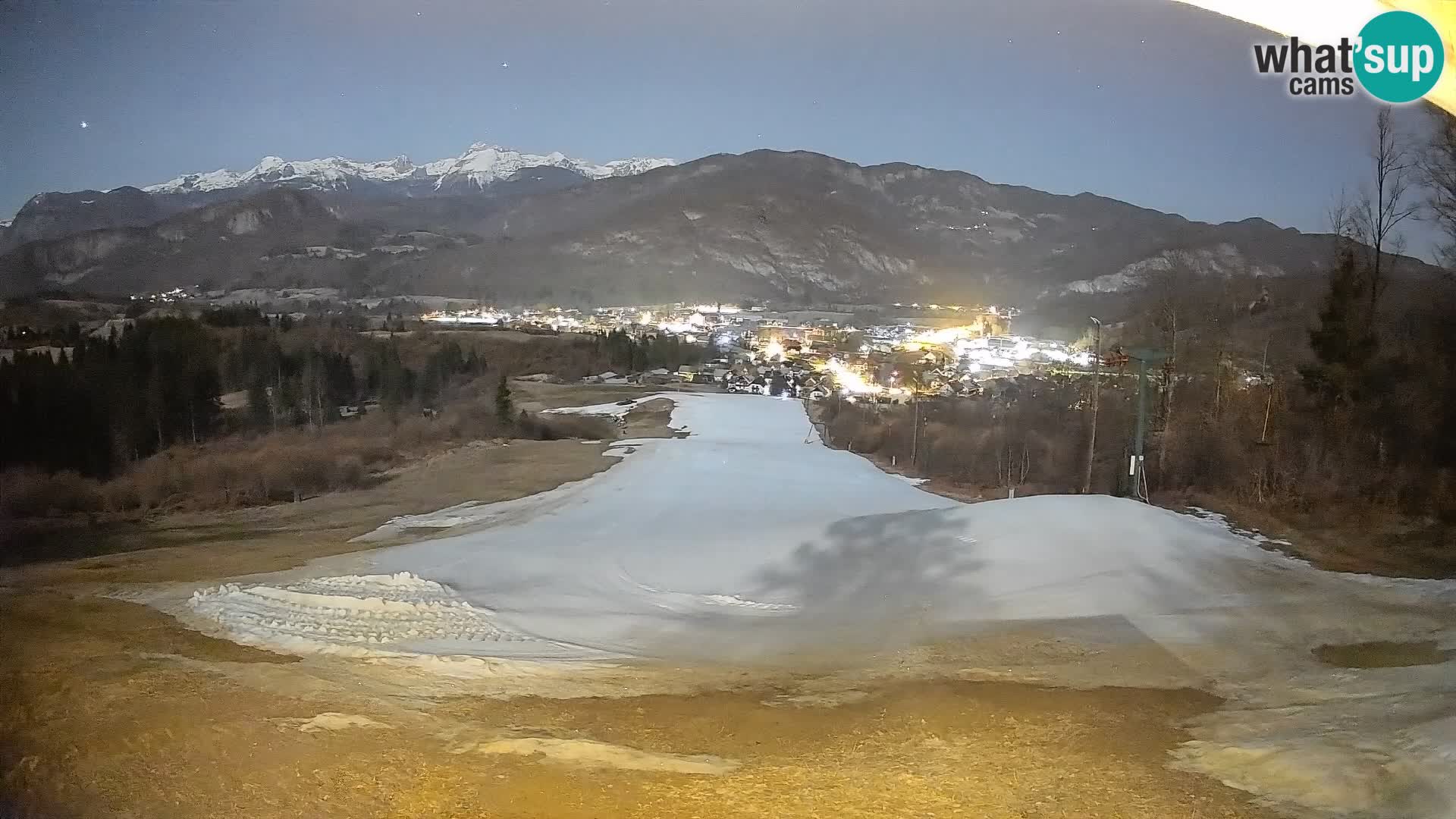 Webcam Bohinjska Bistrica – Vue en direct depuis la station de ski Kozji Hrbet