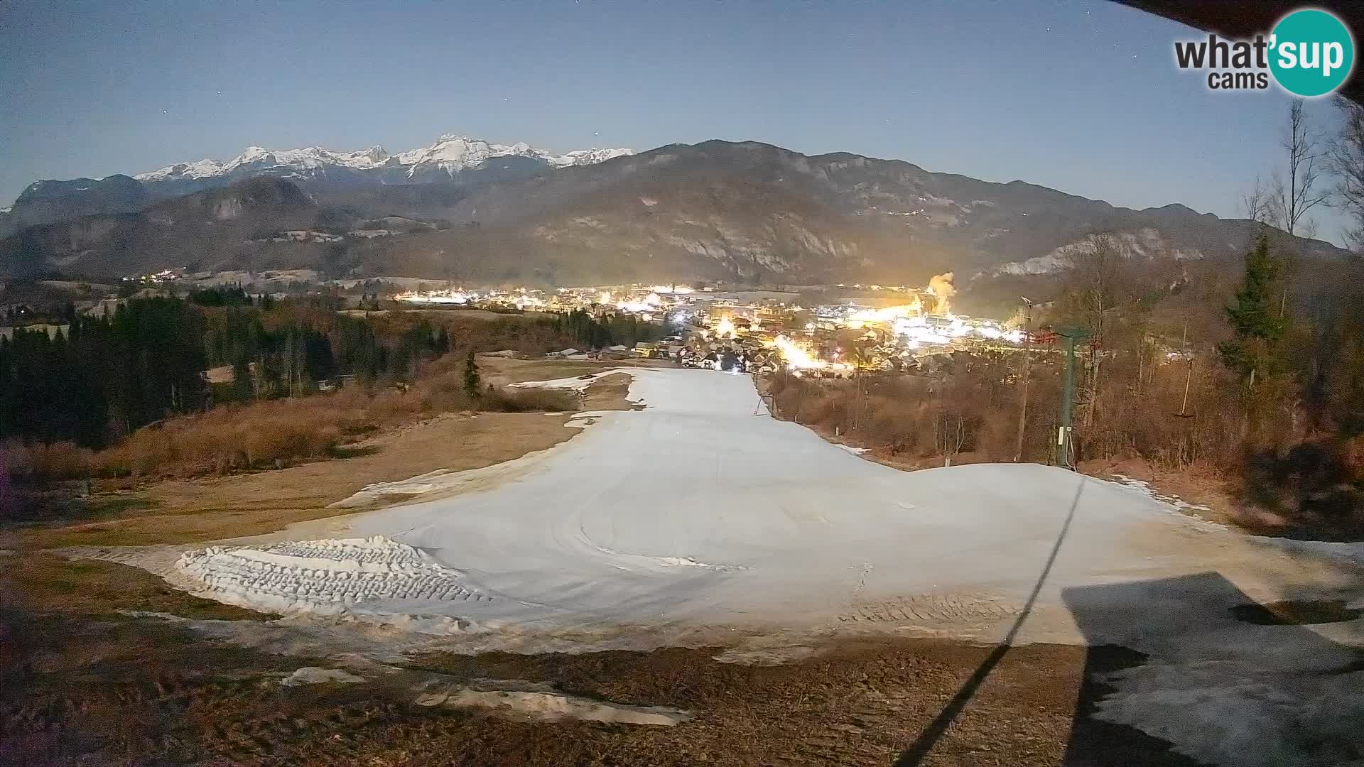 Webcam Bohinjska Bistrica – Live View from Kozji Hrbet Ski Station