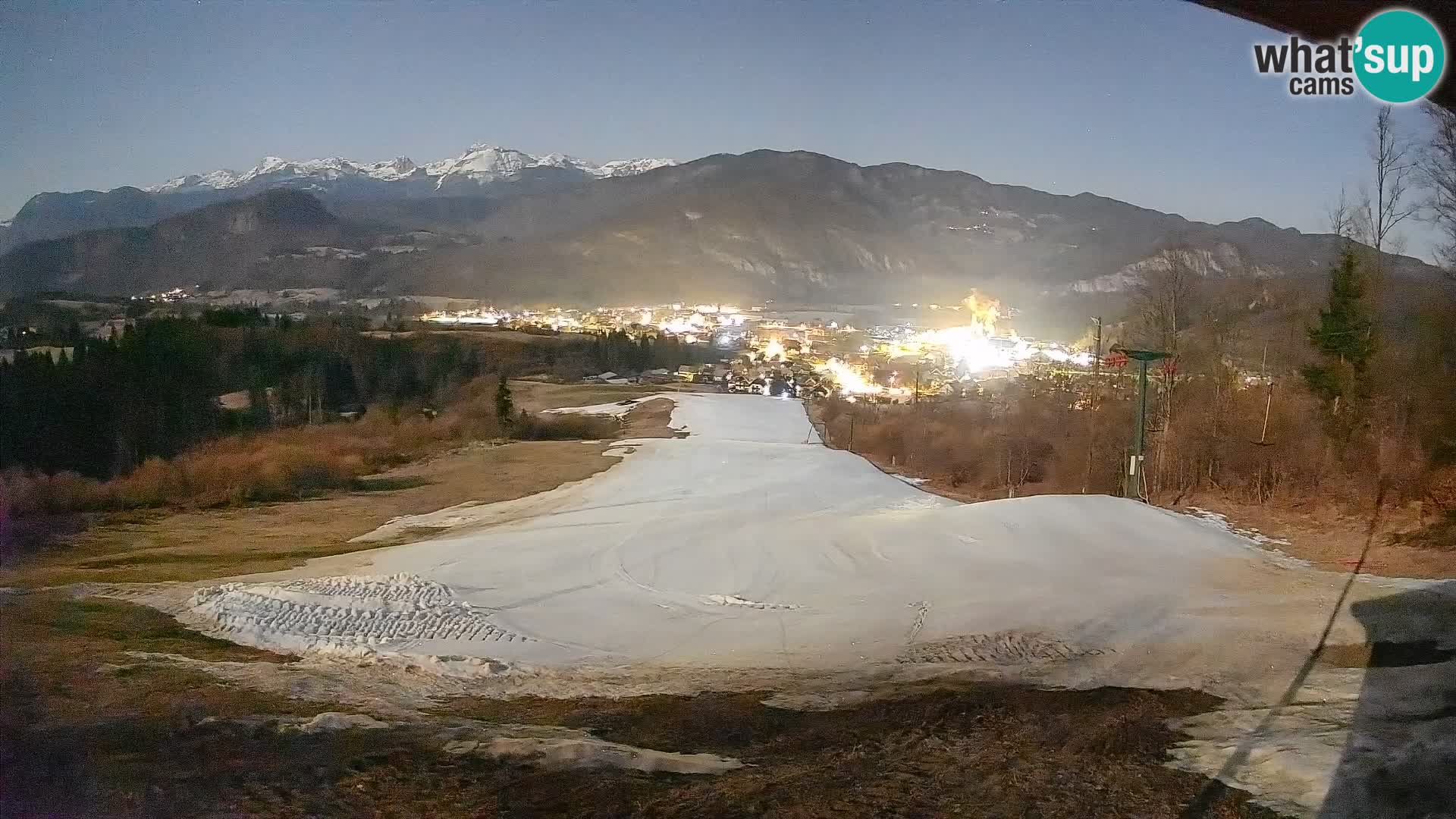 Webcam Bohinjska Bistrica – Vista live dalla stazione sciistica Kozji Hrbet