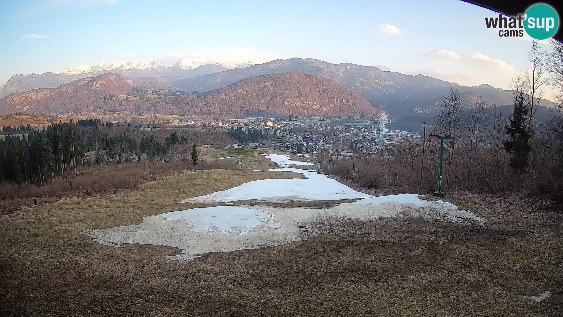 Webcam Bohinjska Bistrica – Live View from Kozji Hrbet Ski Station