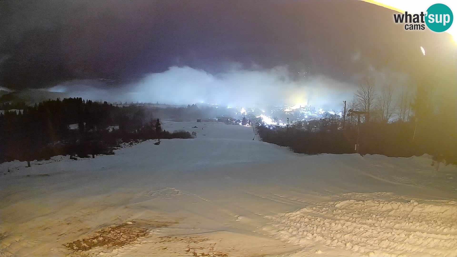 Webcam Bohinjska Bistrica – Live View from Kozji Hrbet Ski Station