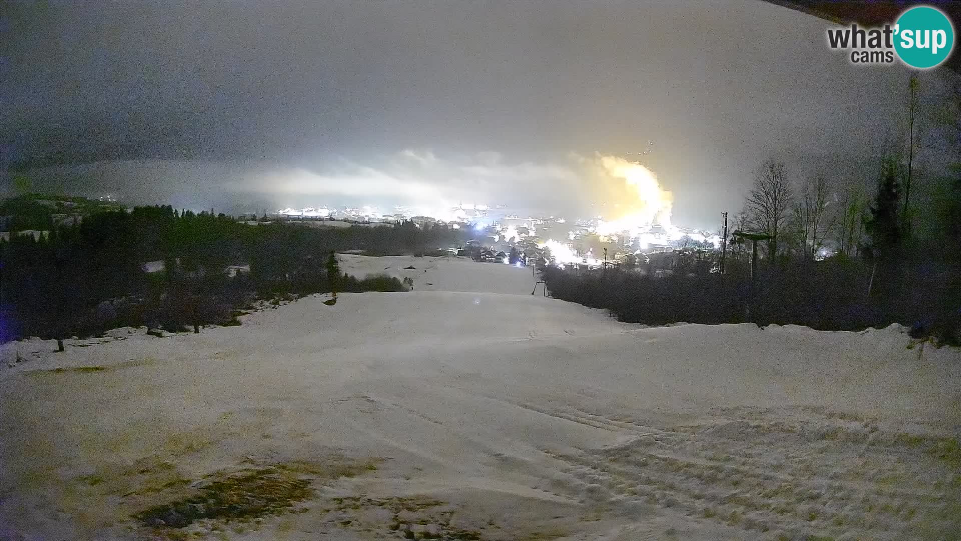 Webcam Bohinjska Bistrica – Vista live dalla stazione sciistica Kozji Hrbet