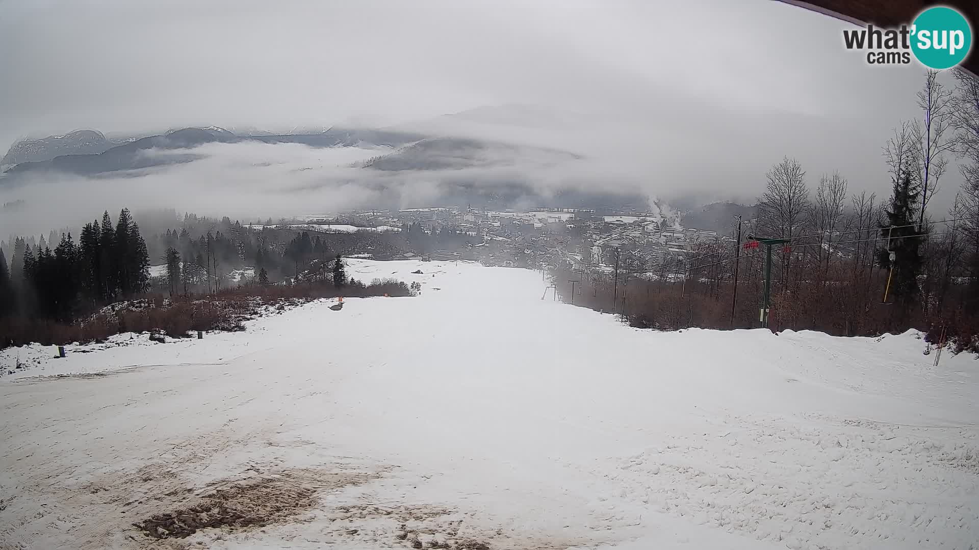 Webcam Bohinjska Bistrica – Vista live dalla stazione sciistica Kozji Hrbet