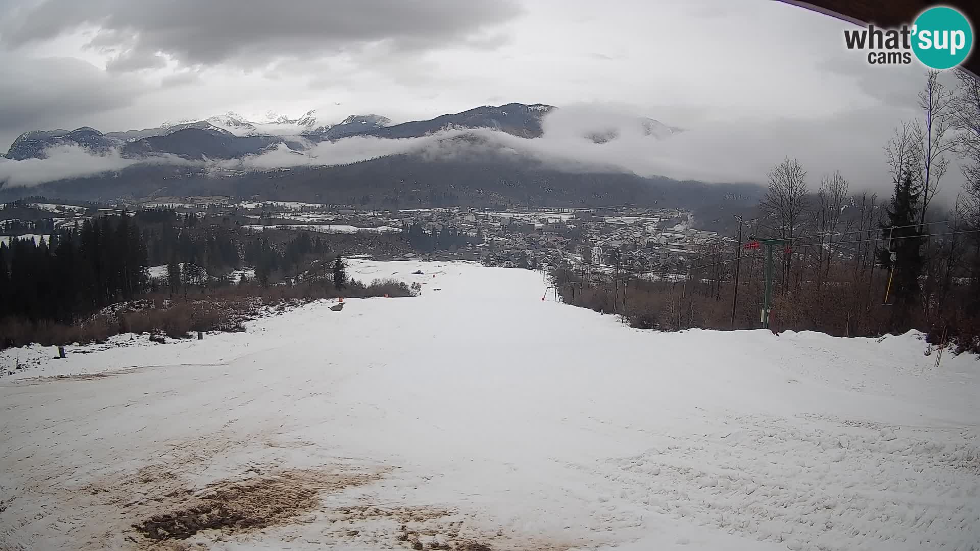 Webcam Bohinjska Bistrica – Live View from Kozji Hrbet Ski Station