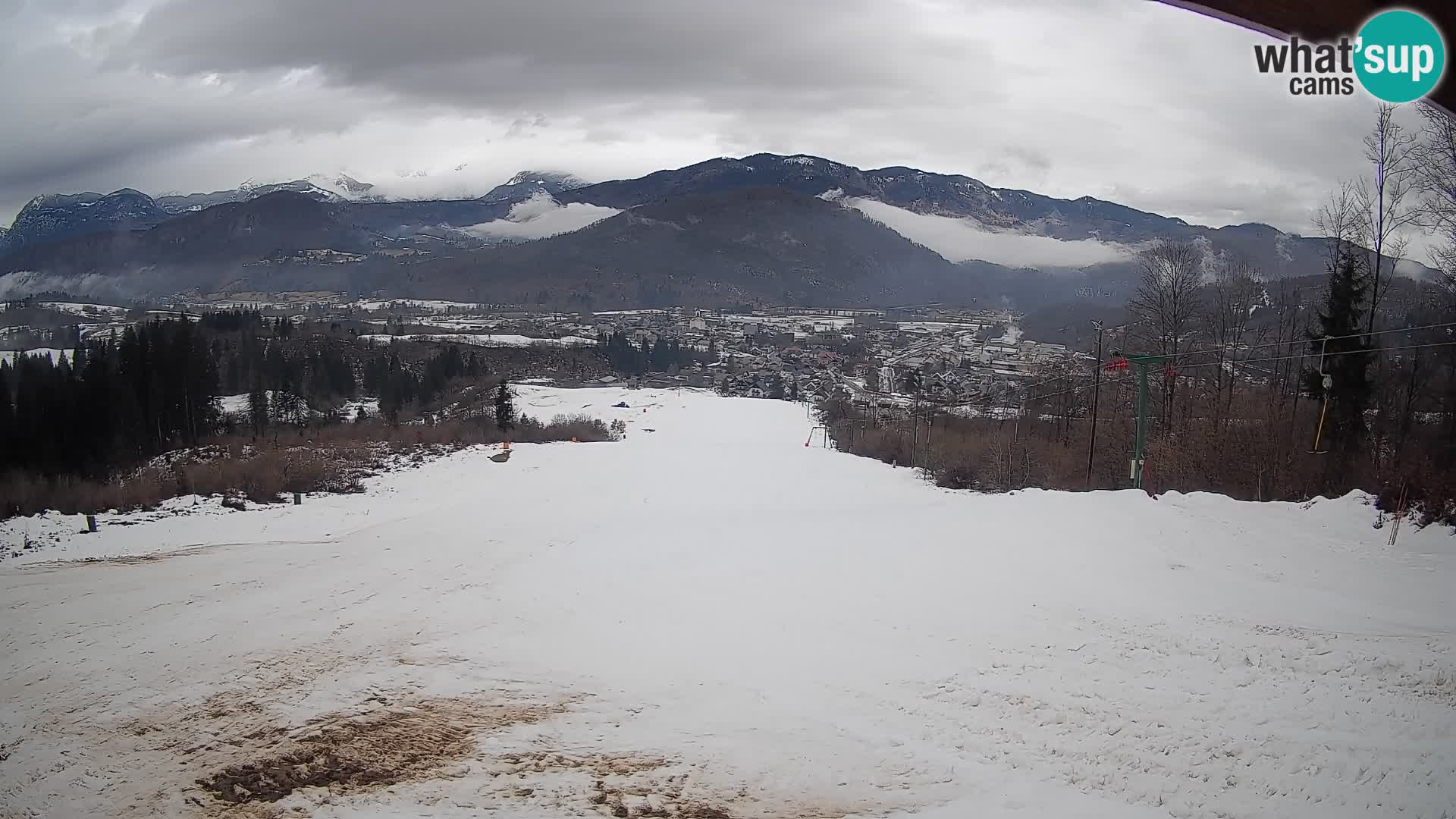 Webcam Bohinjska Bistrica – Vista live dalla stazione sciistica Kozji Hrbet